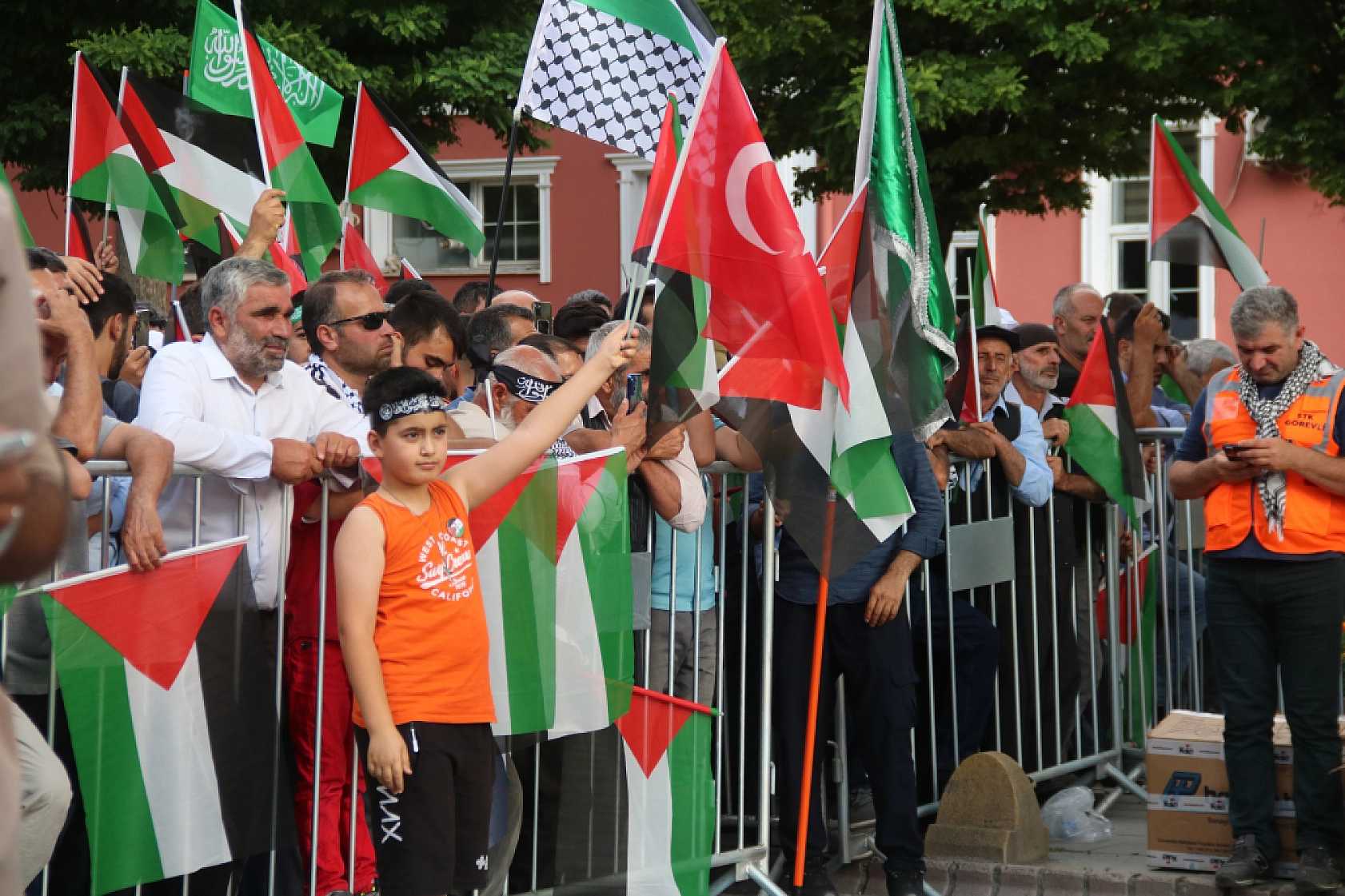 Malatya'da Gazze Mitingi ile İsrail'e Tepki Gösterildi!