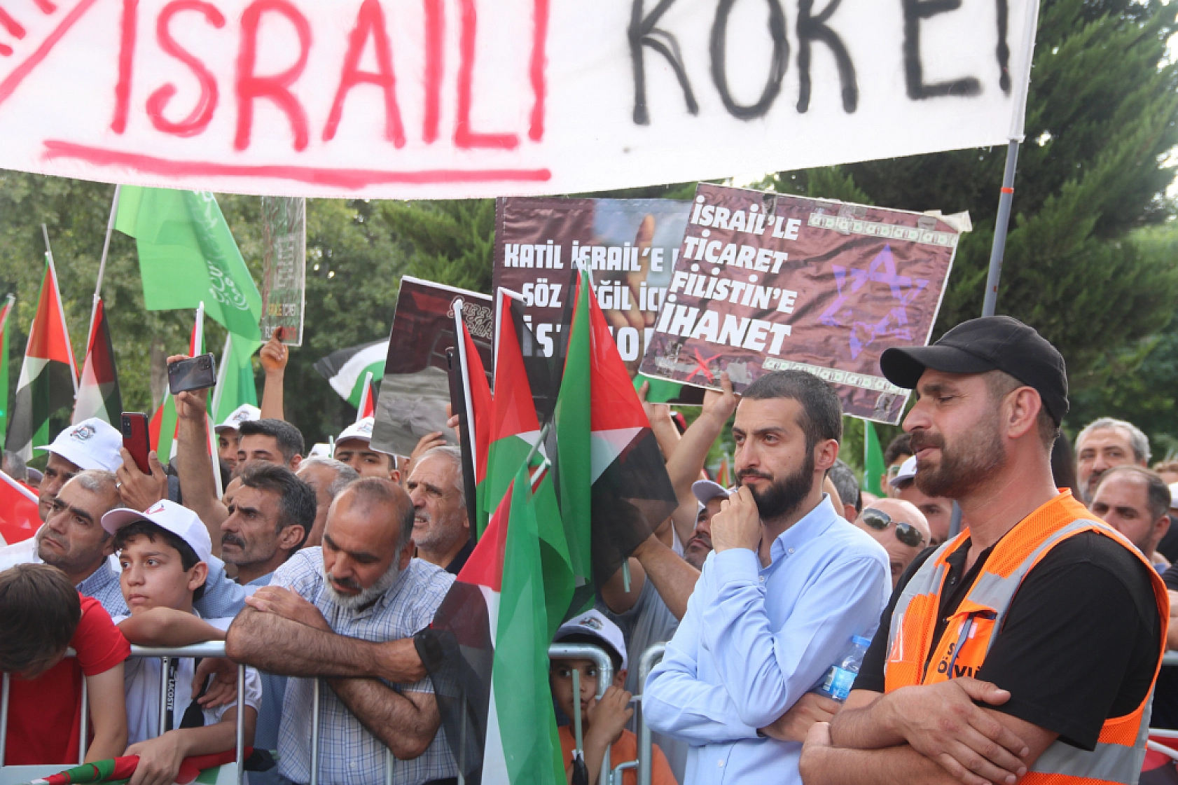 Malatya'da Gazze Mitingi ile İsrail'e Tepki Gösterildi!