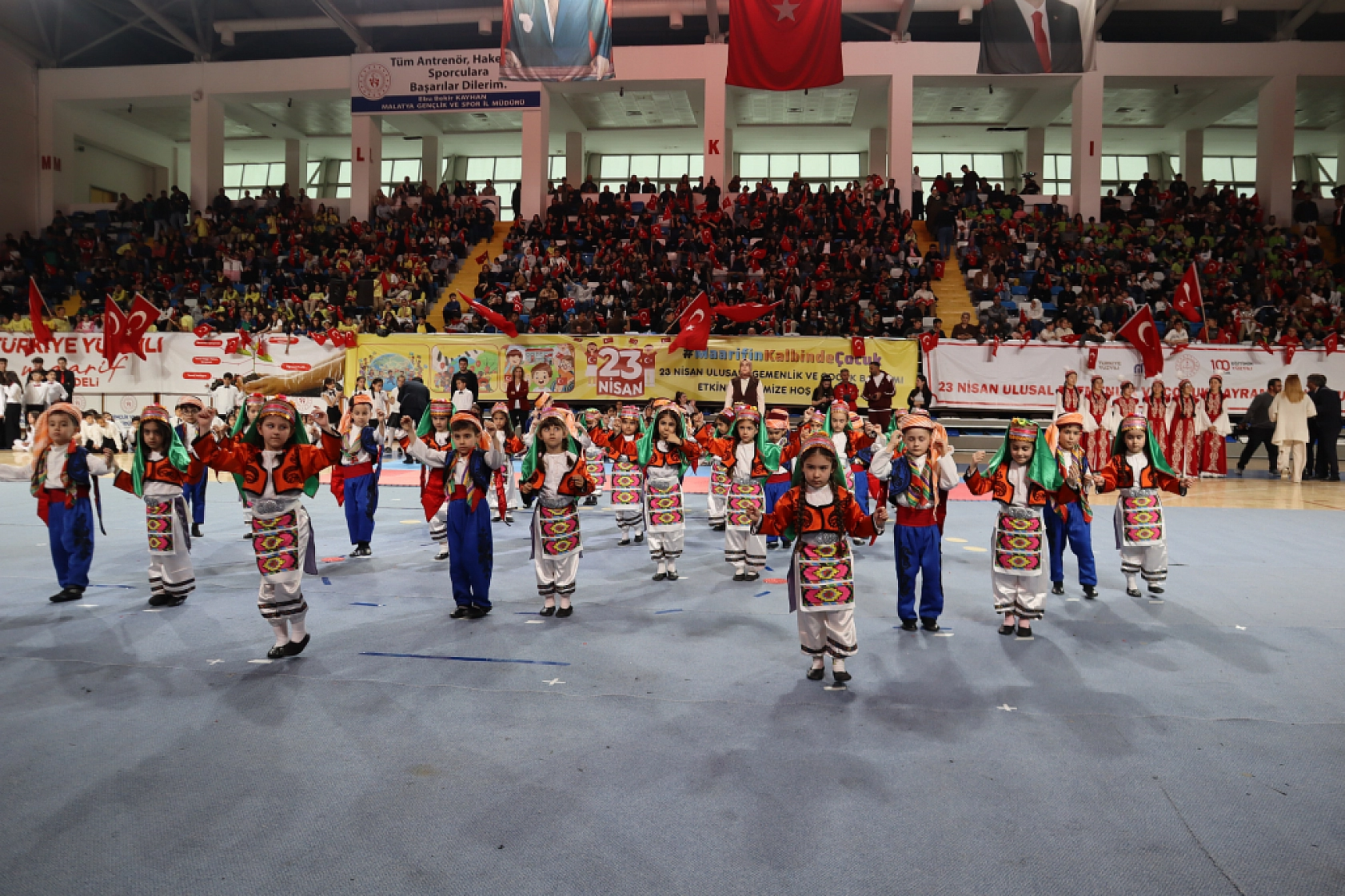 Malatya'da 23 Nisan coşkusu!