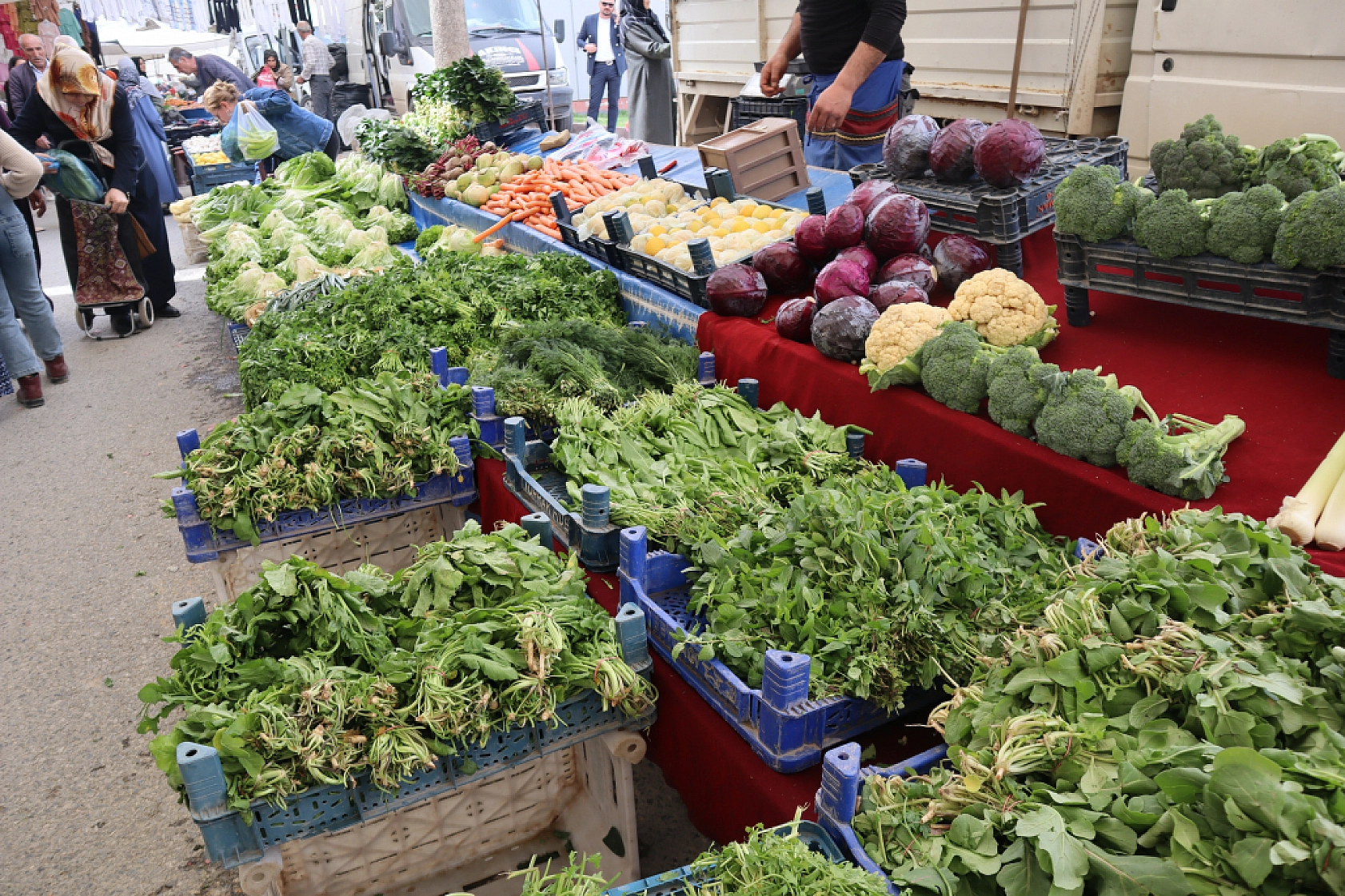 Bu hafta pazarda mor ve beyaz lahana zam şampiyonu oldu! İşte Güncel Meyve ve Sebze Fiyatları!