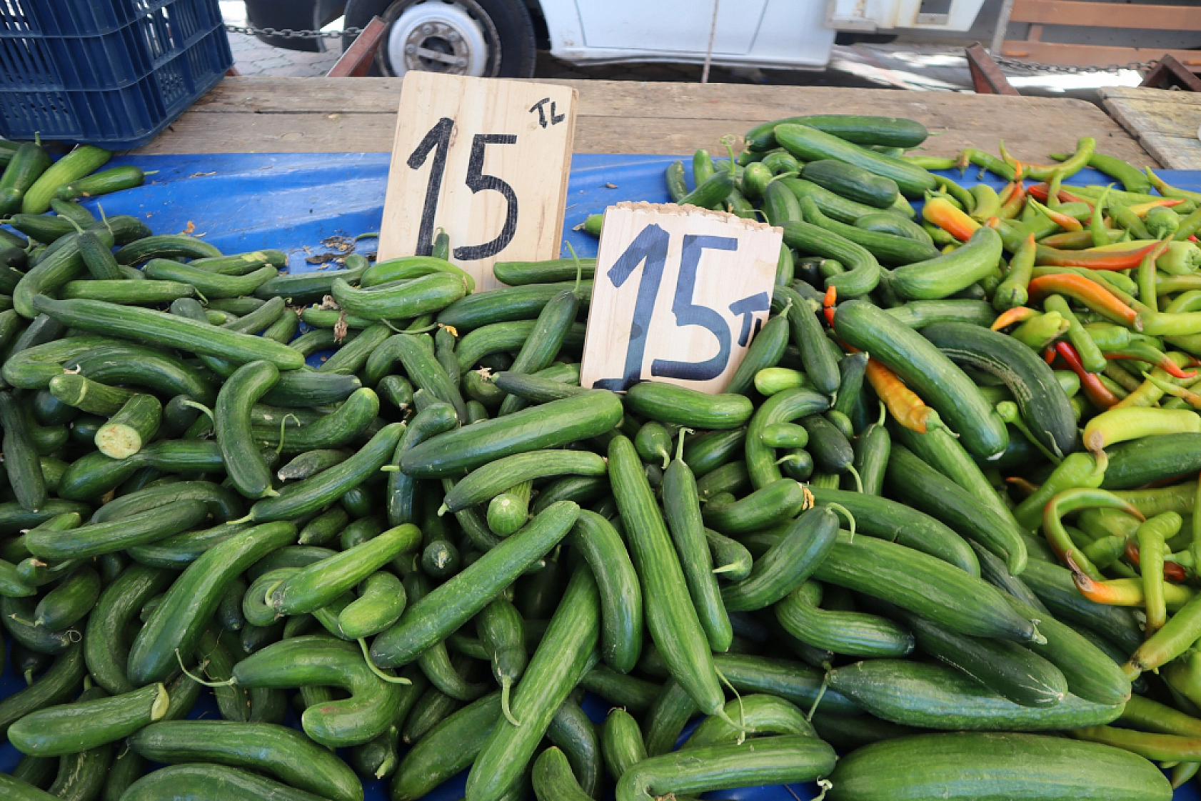 Malatya pazarlarında fiyatlar eriyor: Domates 30, salatalık 15 liraya düştü!