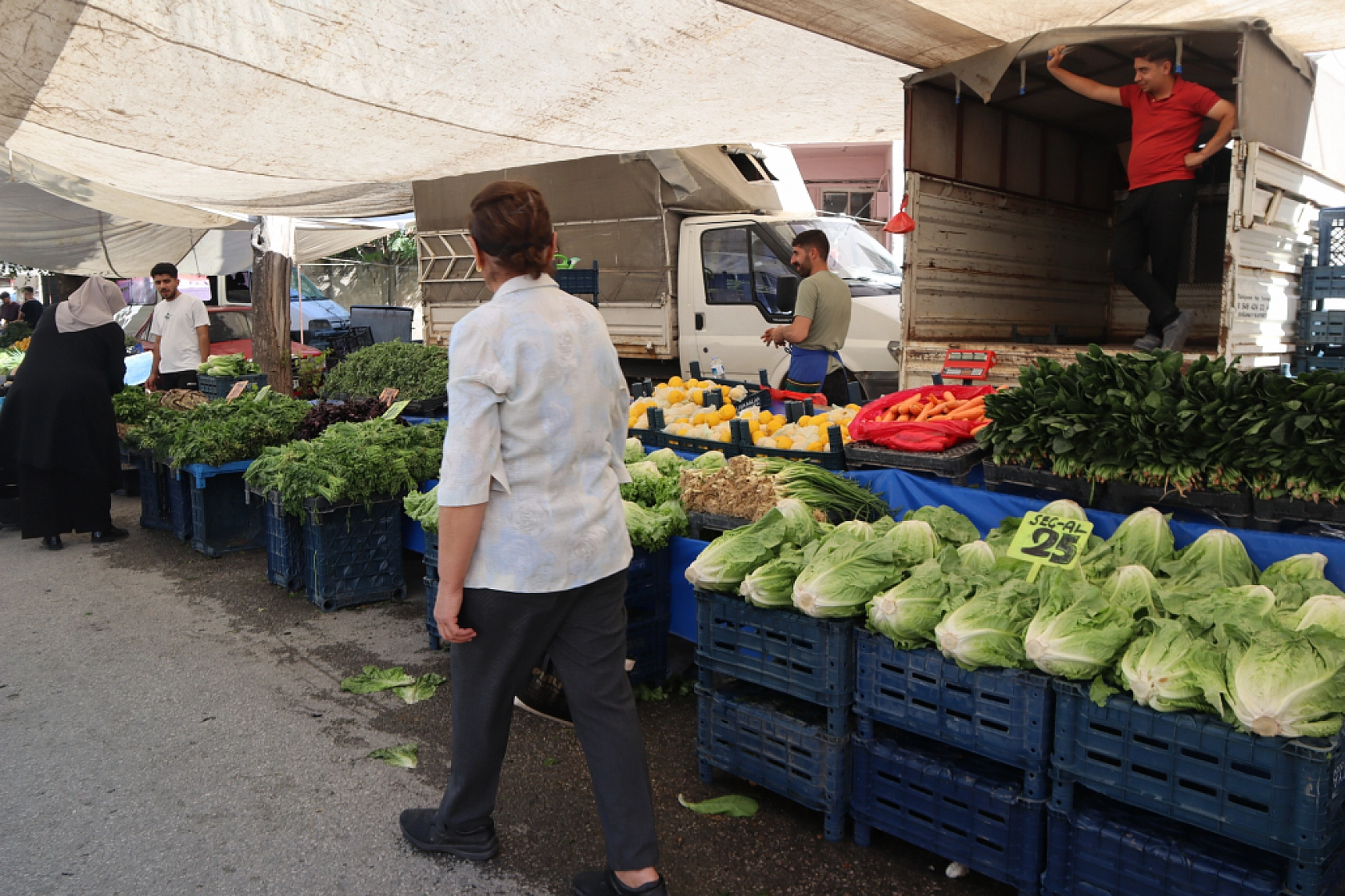 Malatya pazarlarında fiyatlar eriyor: Domates 30, salatalık 15 liraya düştü!