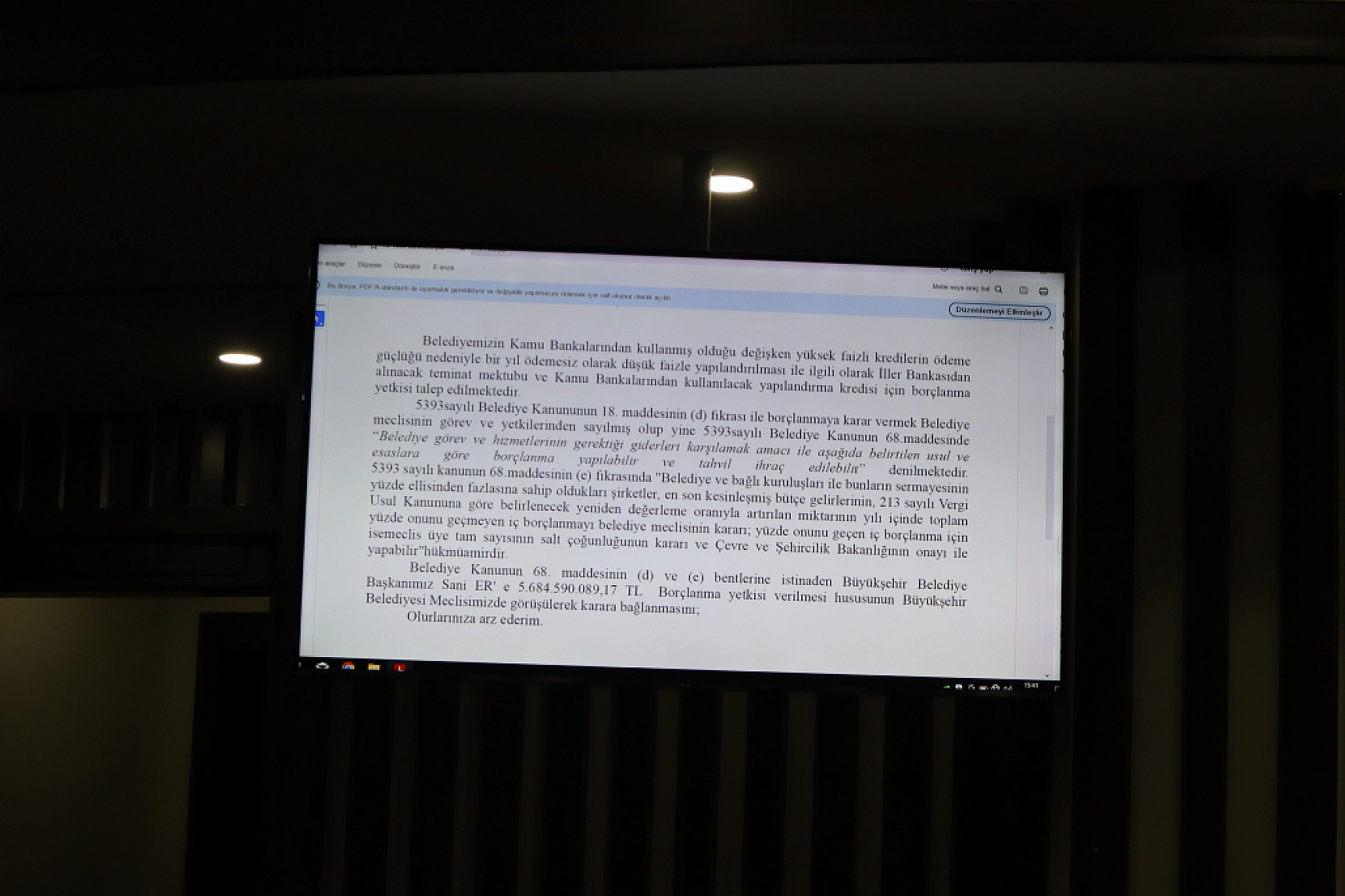 Başkan Er'e 5,7 Milyarlık Borçlanma Yetkisi! Faiz Yükü Hafifleyecek Mi?