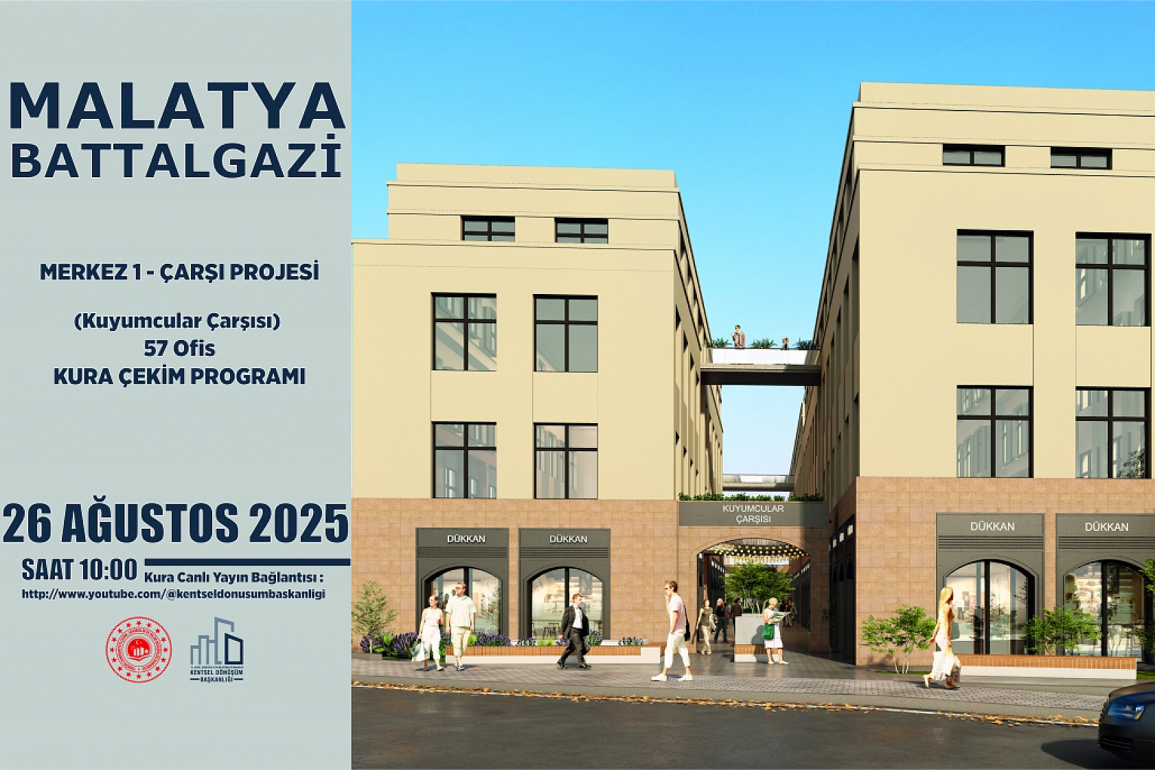 Malatya Çarşısı'nda Geri Sayım Başladı… Şire Pazarı, Kuyumcular Çarşısı için kura tarihleri ve saatleri…