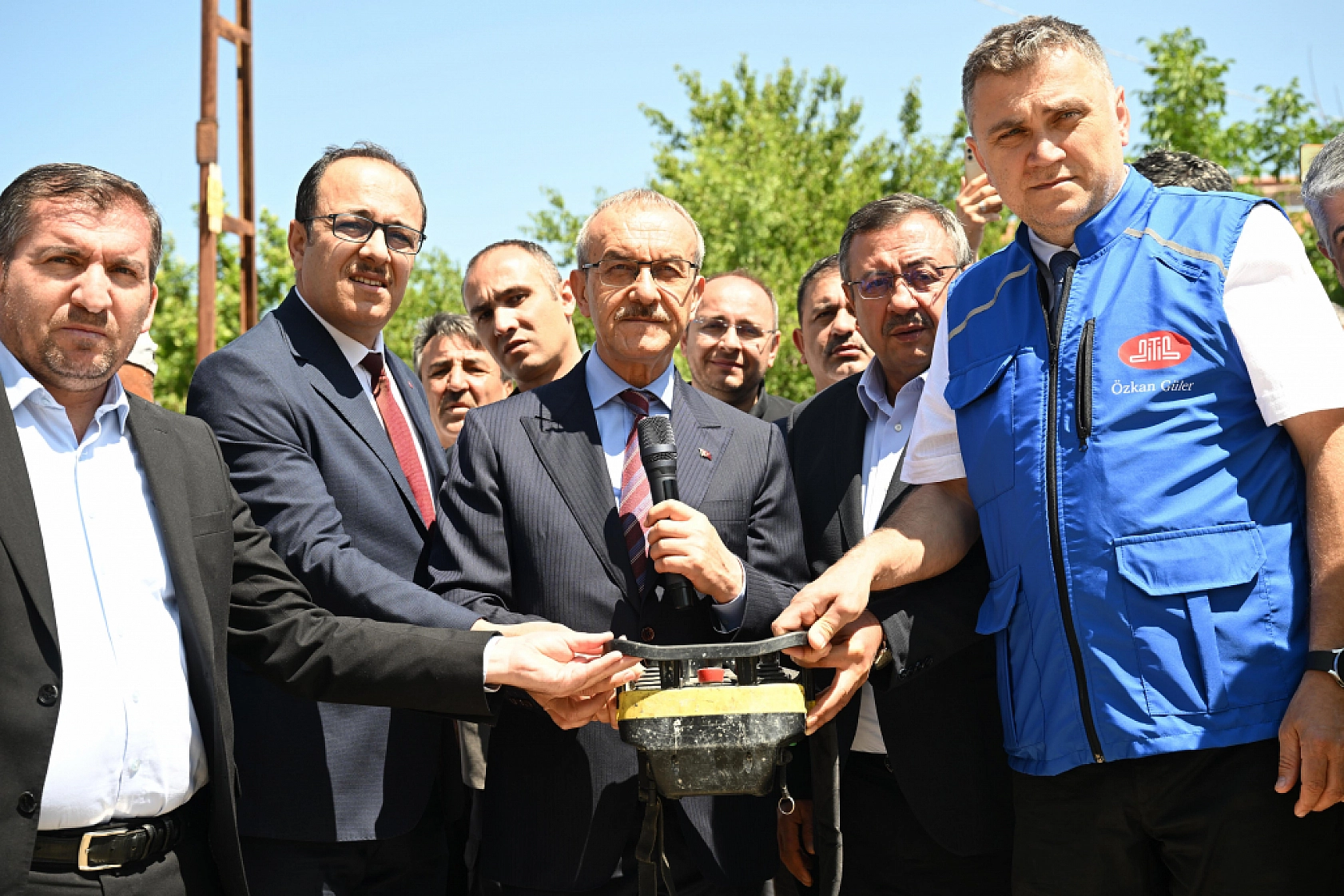 Gurbetteki vefa eli: Orduzu Mehmet Turgut Camii'nin temeli atıldı