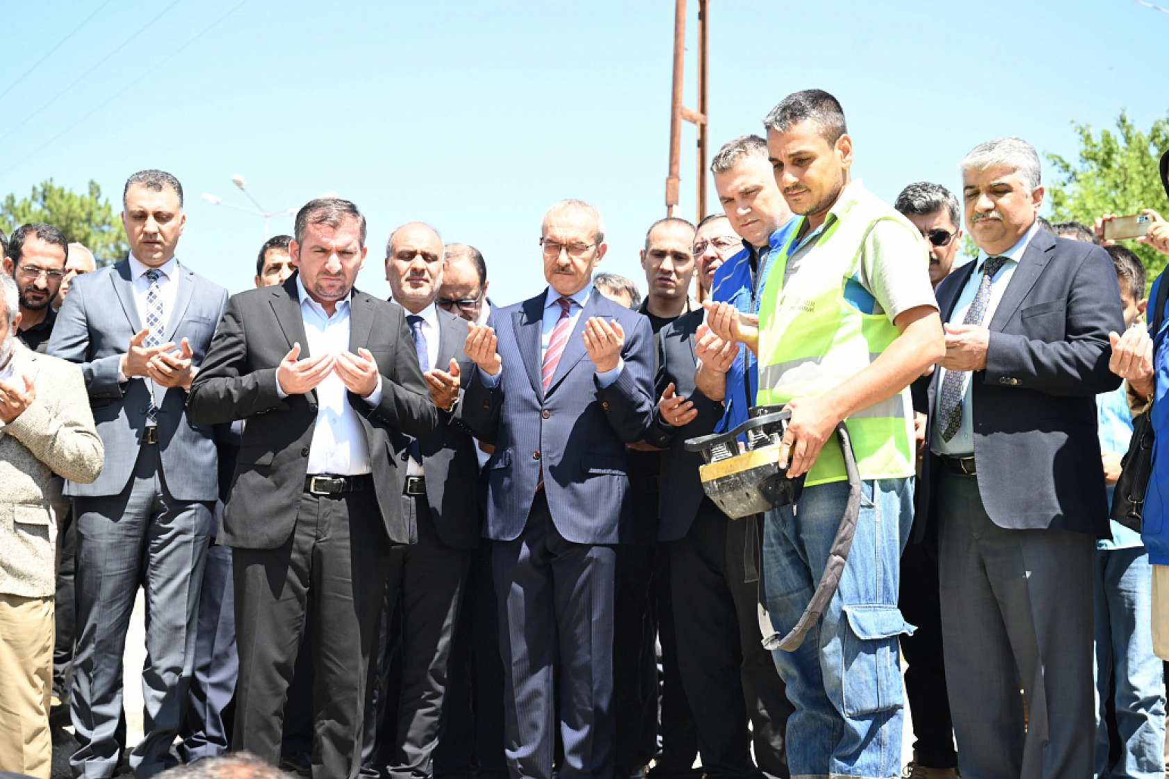 Gurbetteki vefa eli: Orduzu Mehmet Turgut Camii'nin temeli atıldı