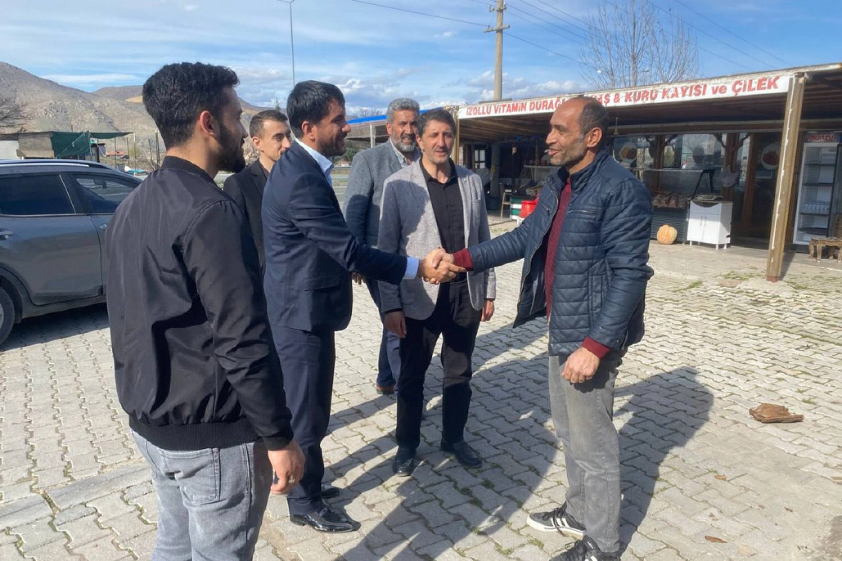 Dönmezer'den esnafa ziyaret