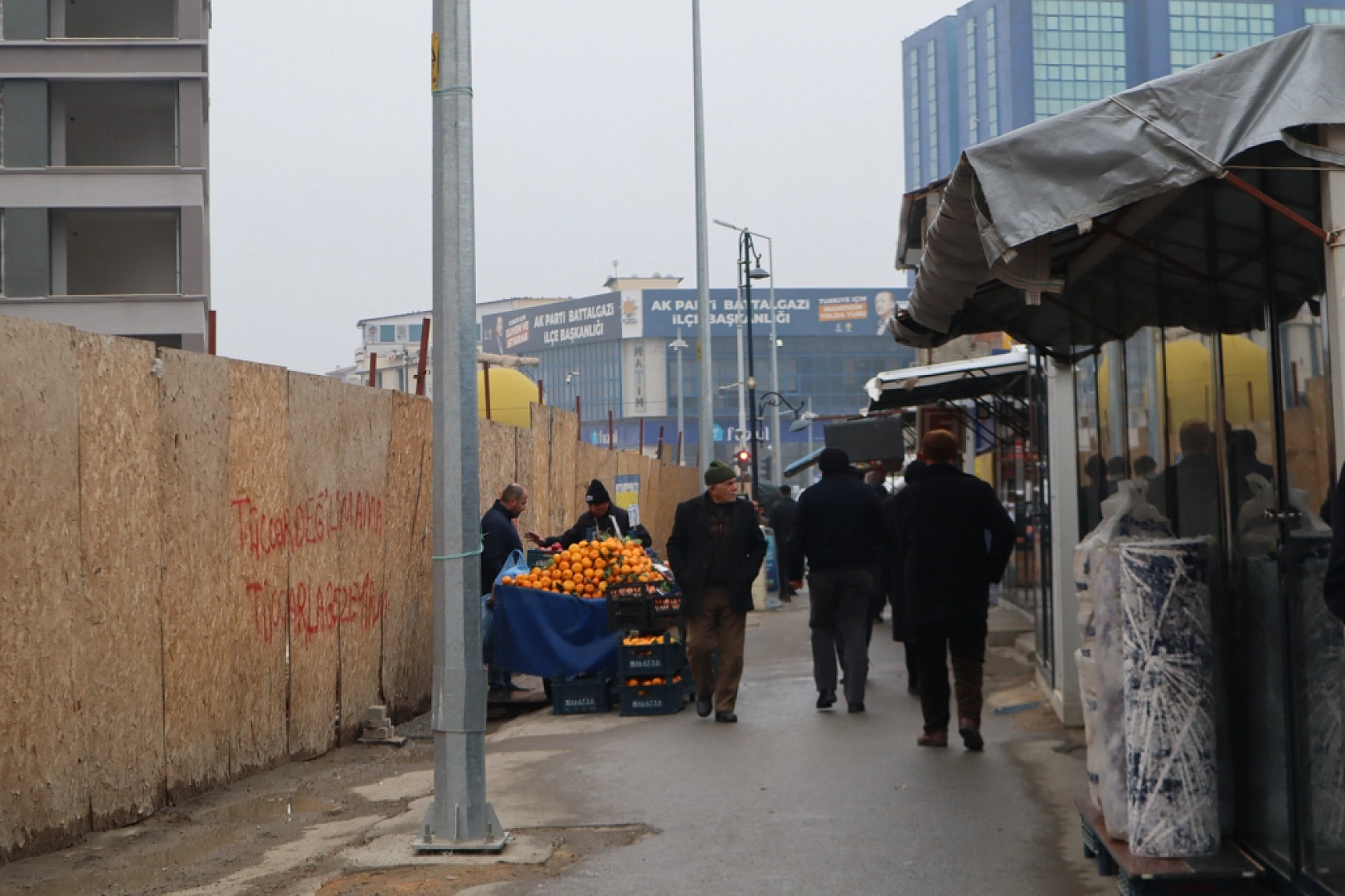 Malatya'da O Bölgede Geçici Konteynırlar Kaldırılacak?
