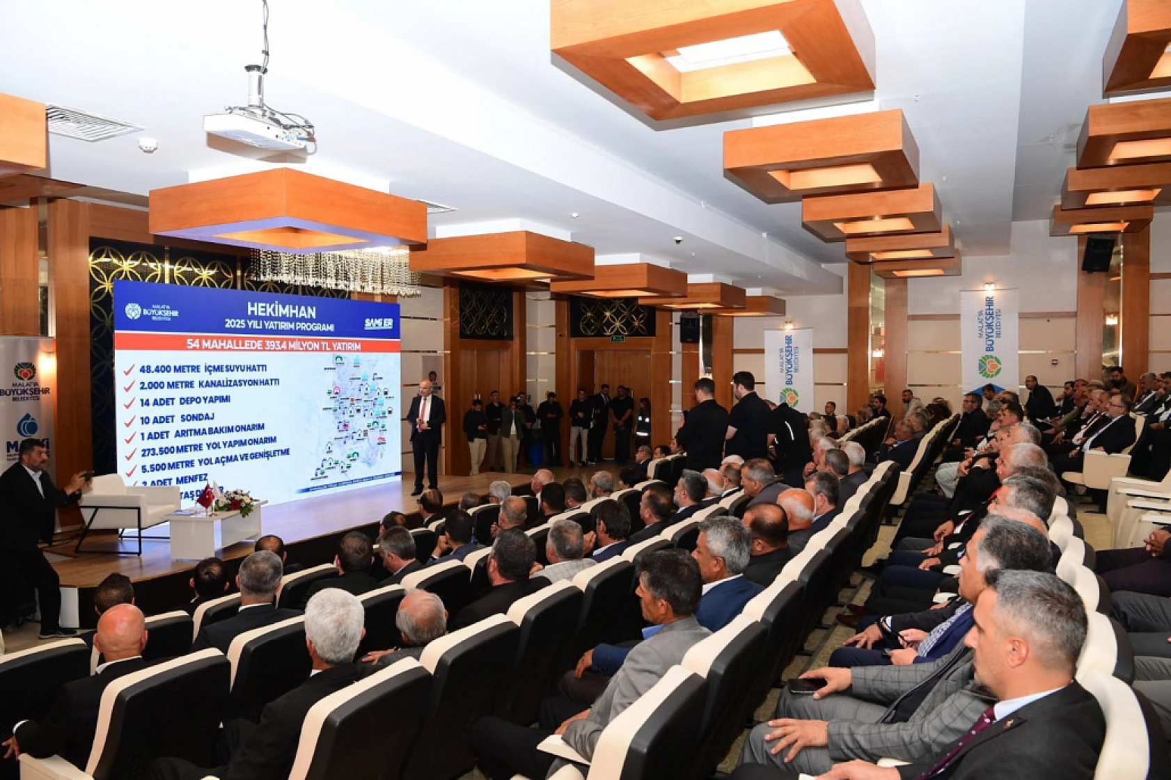 2025 yılı yatırım programında Malatya'ya büyük pay: 591 mahalleye toplam 6.3 milyar TL!