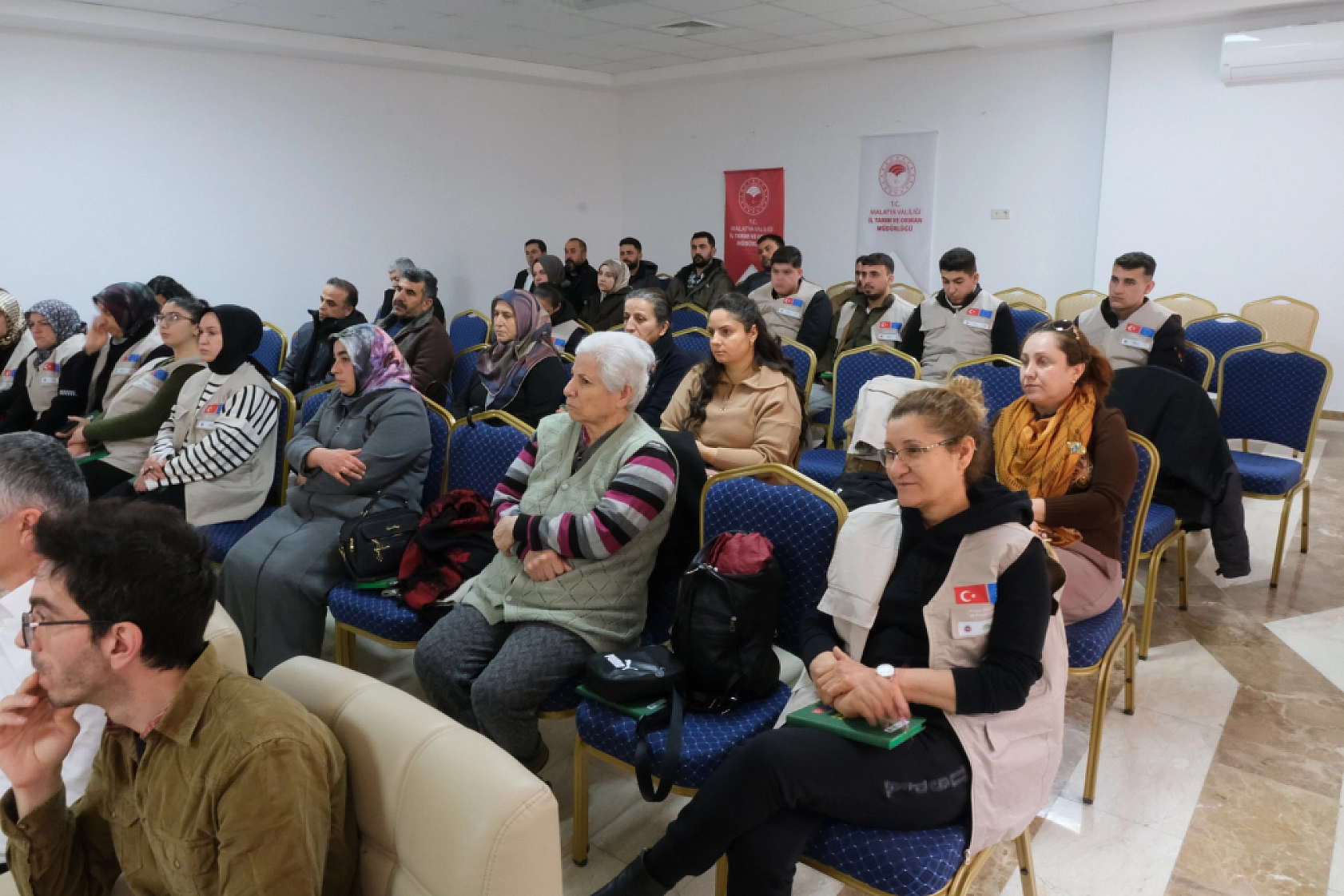 Malatya'da Çiftçilere 'Dirençli Tarım' Eğitimi