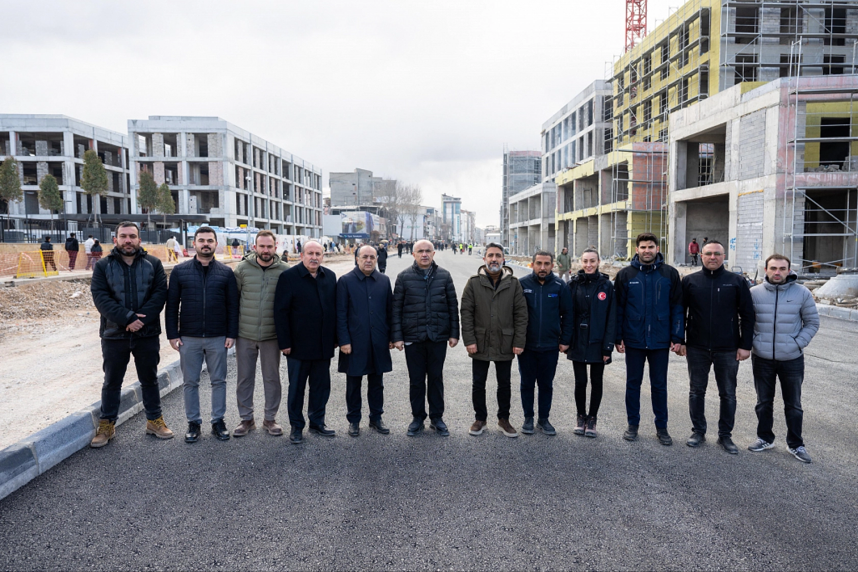 İnönü Caddesi'nde çalışmalar sona yaklaşıyor: Asfaltlama başladı