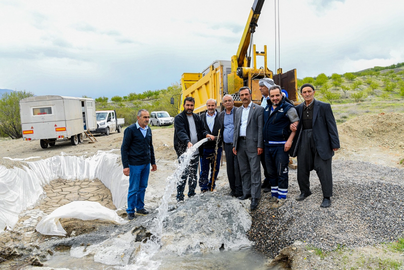 Malatya'da sorun çözüldü: Saniyede 4 litre temin edilecek!