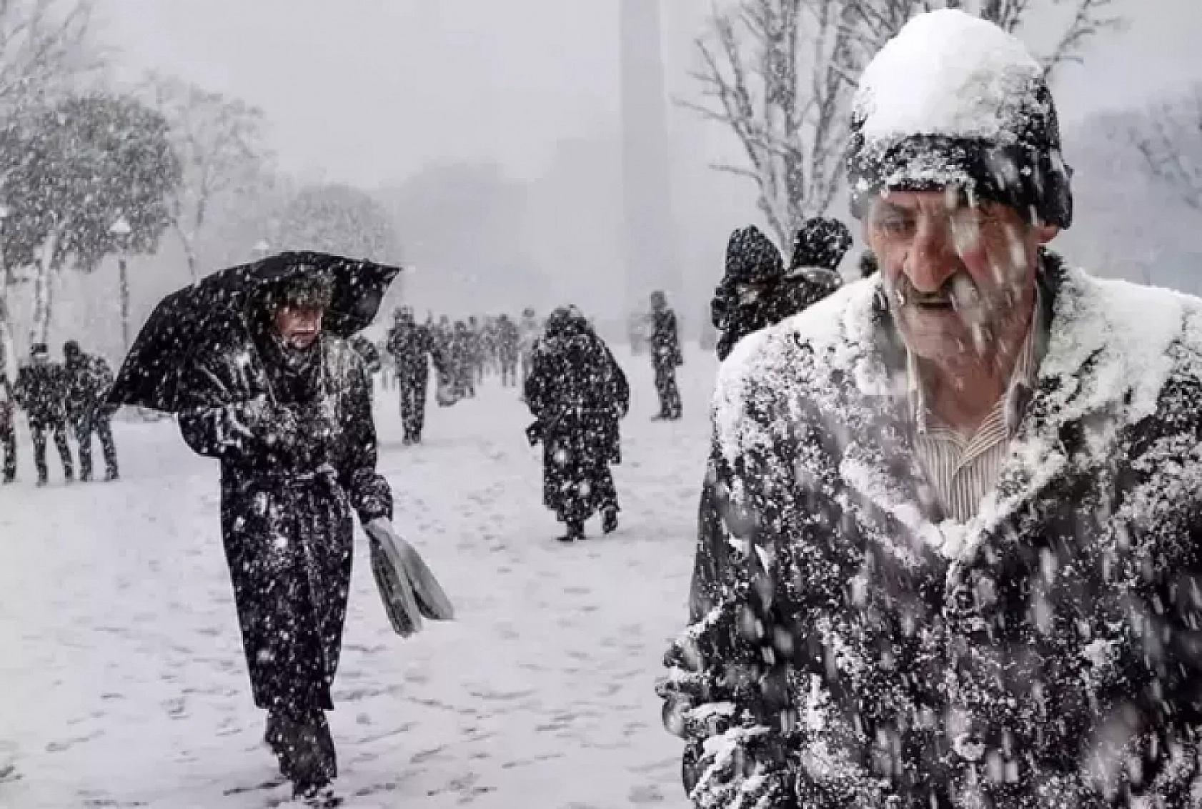 Malatya'da bahar havası çabuk bitti! Kar yağışı başladı! Peki kaç gün sürecek?