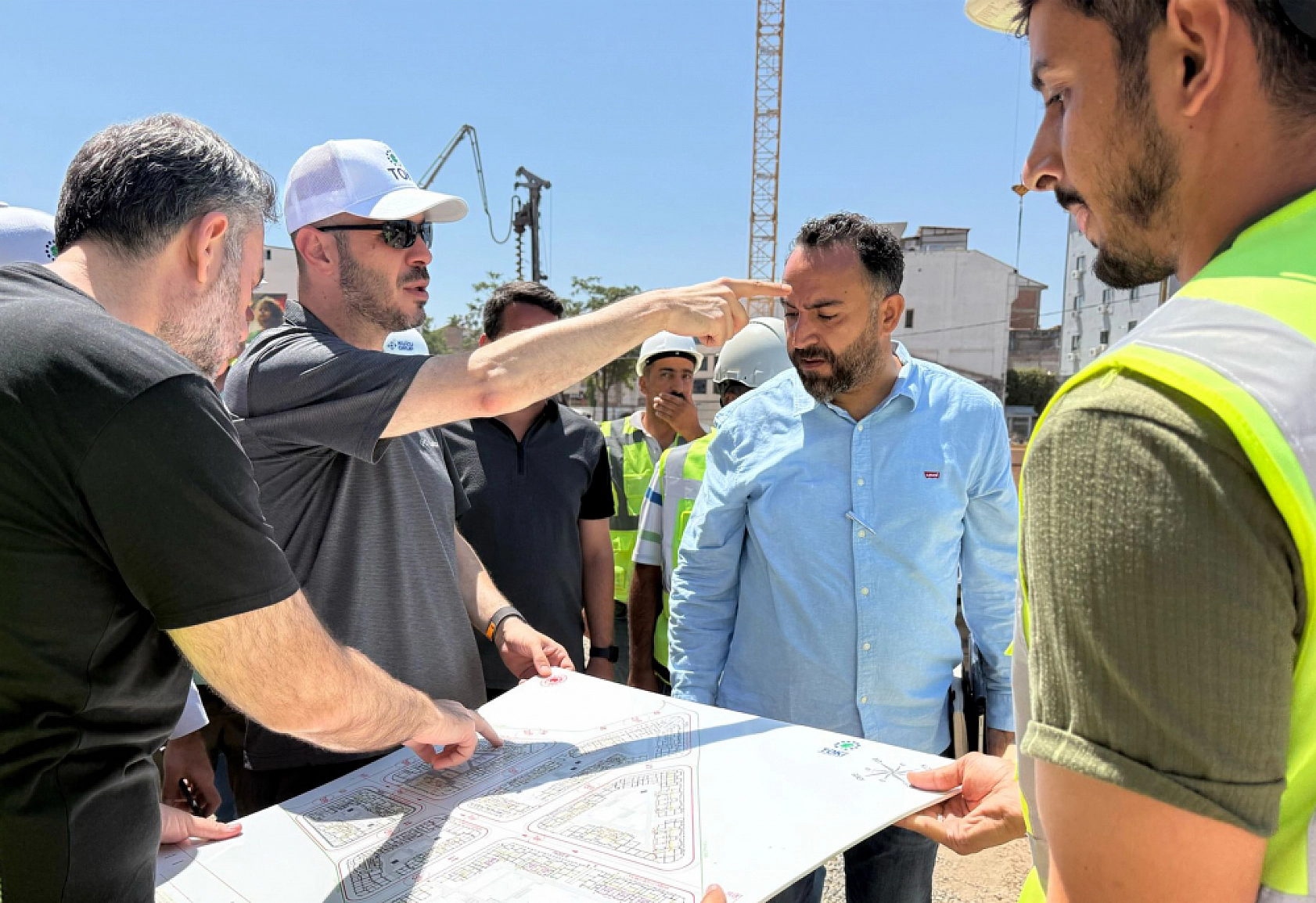 Malatya'da Bitmeyen TOKİ Projelerine Başkan Denetimi