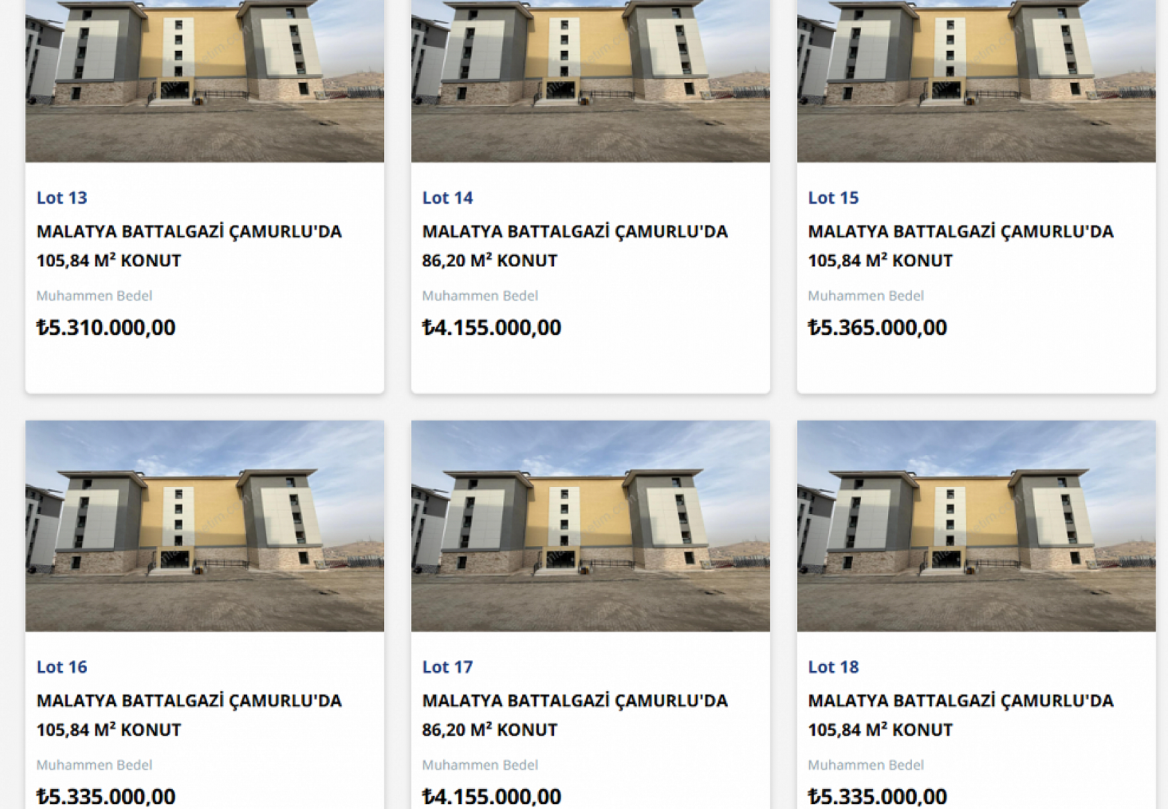 Fırsat Kapısı Açılıyor: Malatya'da 59 Konut Açık Artırmayla Satışa Sunuluyor!