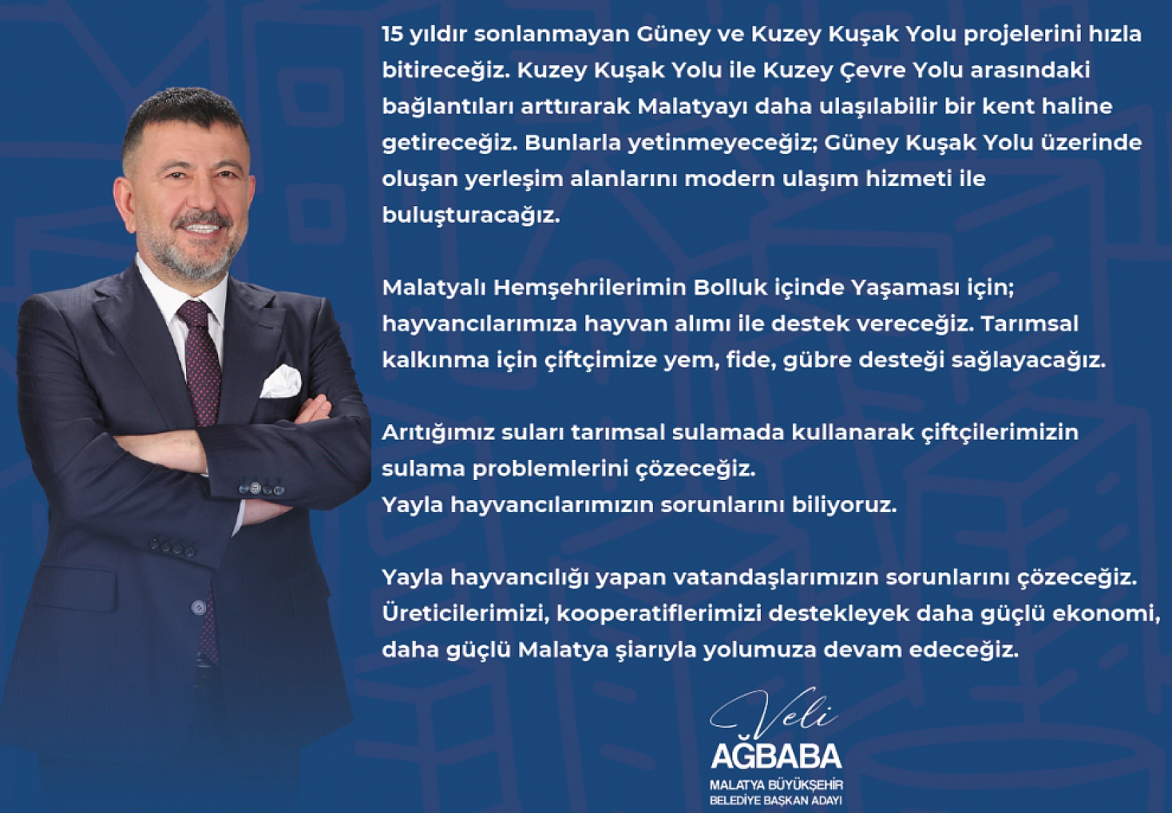 Ağbaba'dan Malatya'ya dev projeler