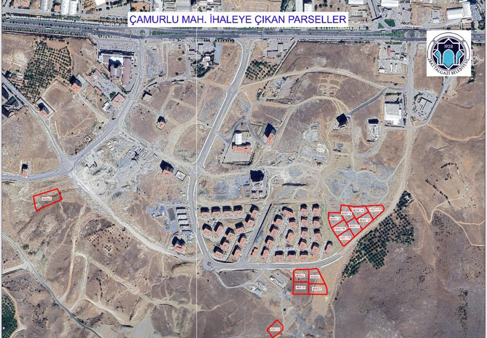 Battalgazi'de 44 Adet Arsa Satılıyor