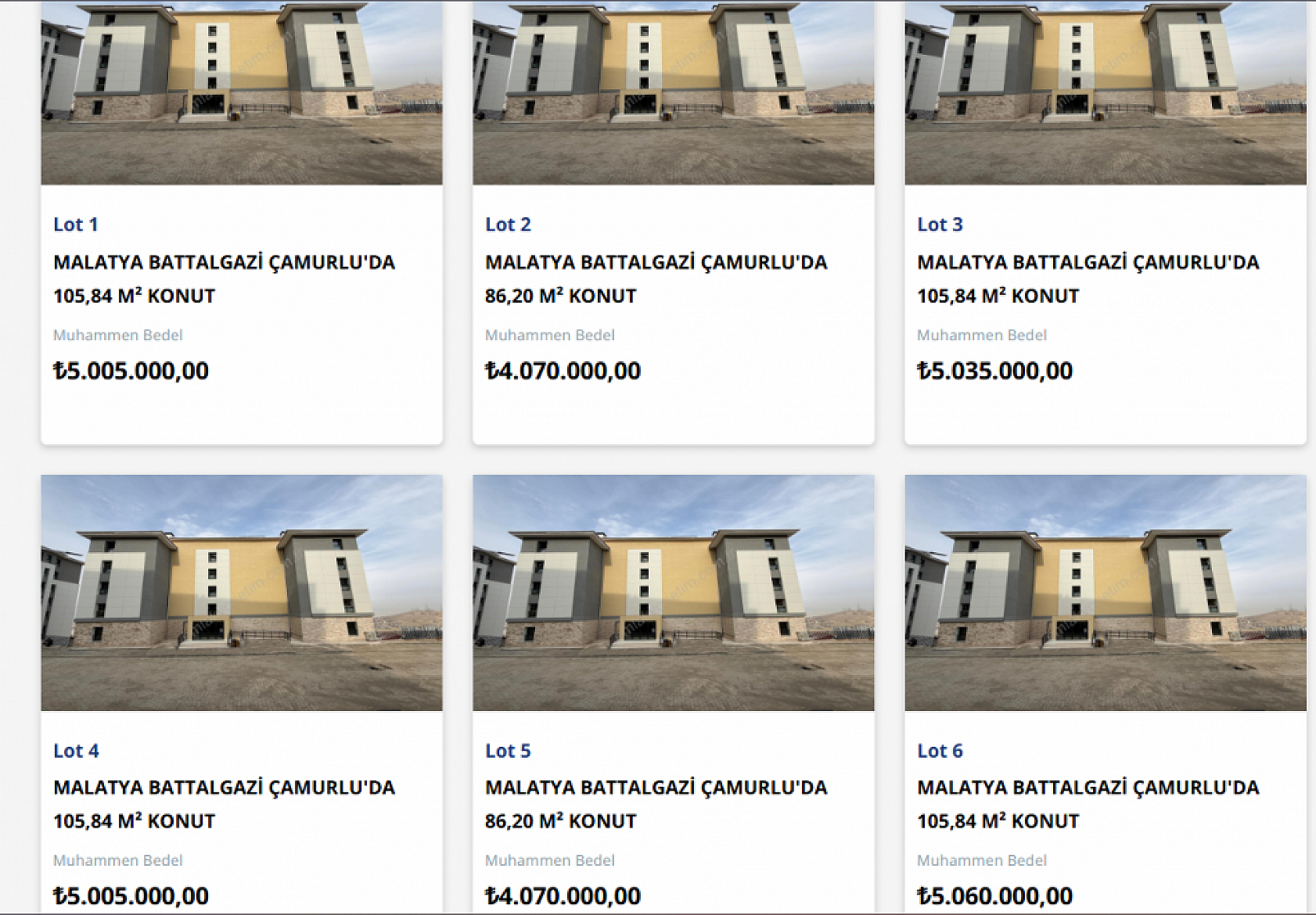 Fırsat Kapısı Açılıyor: Malatya'da 59 Konut Açık Artırmayla Satışa Sunuluyor!