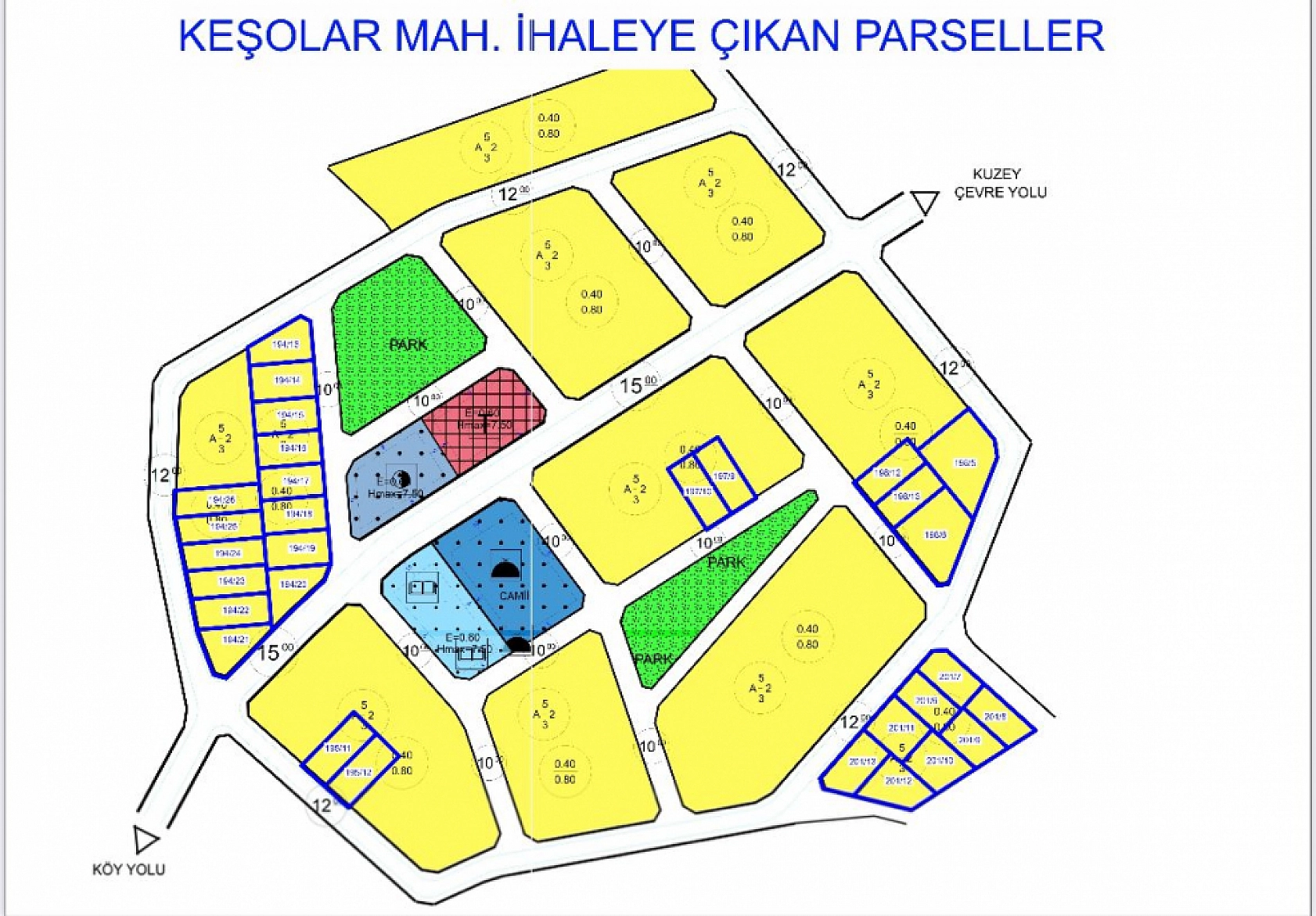 Battalgazi'de 44 Adet Arsa Satılıyor