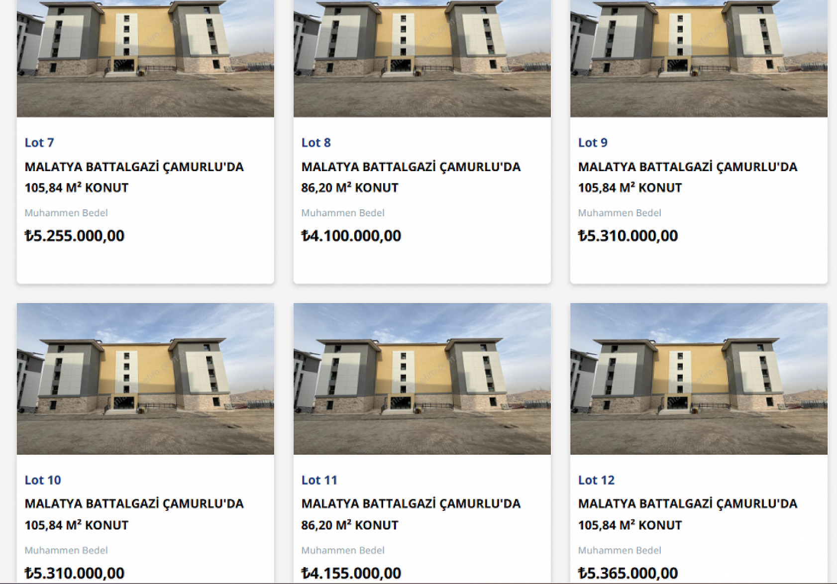 Fırsat Kapısı Açılıyor: Malatya'da 59 Konut Açık Artırmayla Satışa Sunuluyor!