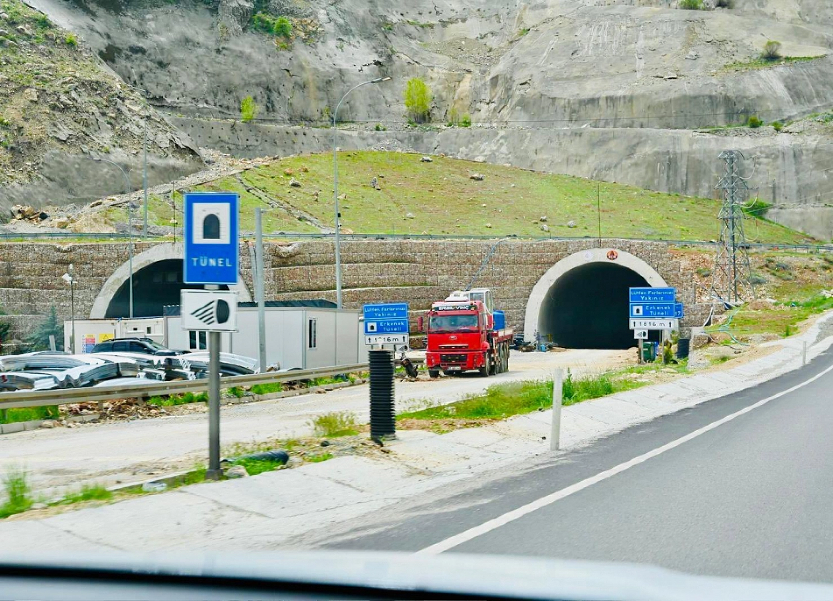 Erkenek Tüneli'nin yeniden açılış tarihi belli oldu