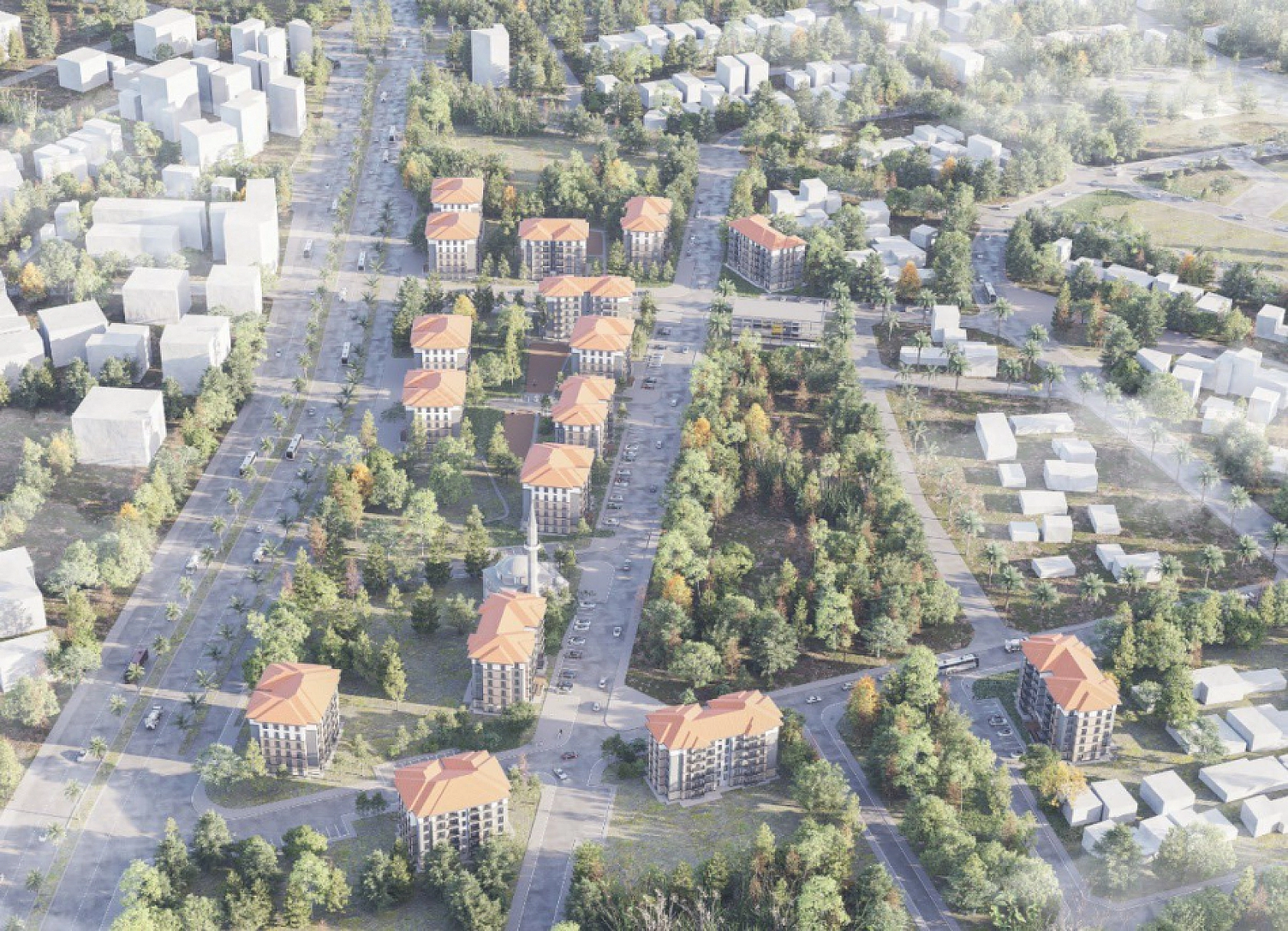 Malatya'ya Yeni Bir Yaşam Alanı: Bir Mahalleye 350 Konut, 44 Dükkan Kazandırılacak! İşte Detaylar ve Proje Görselleri…