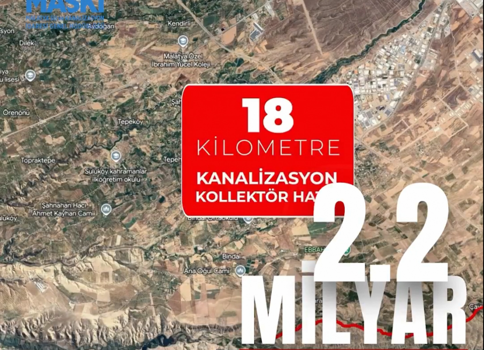 Deprem sonrası Malatya'da altyapı atağı: 35 milyar TL'lik dev yatırım