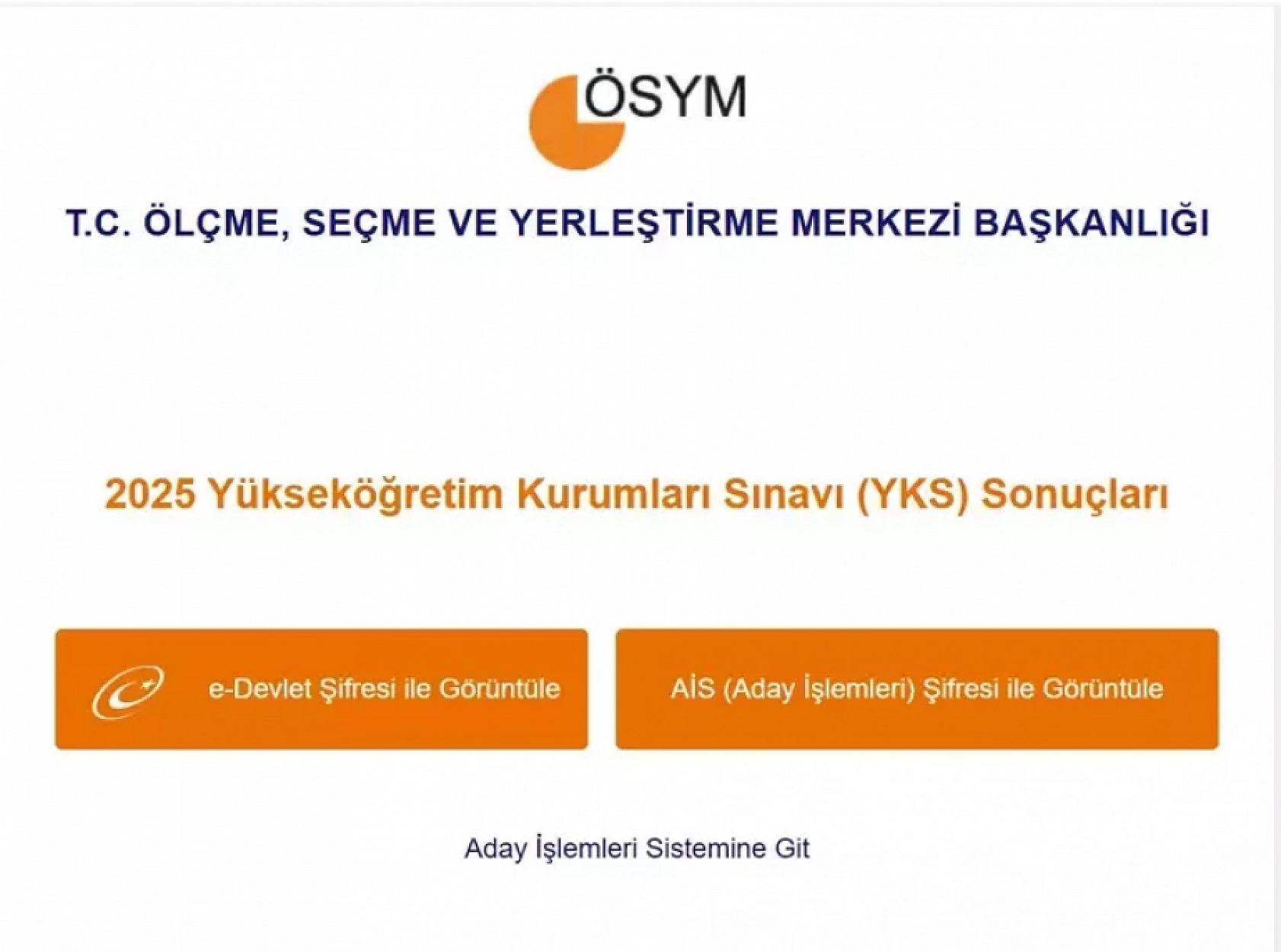 YKS sonuçları erişime açıldı: Tercih maratonu başladı…