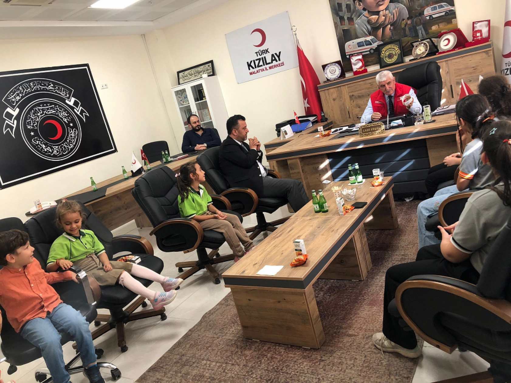 Malatya'da küçük kalplerden büyük bağış