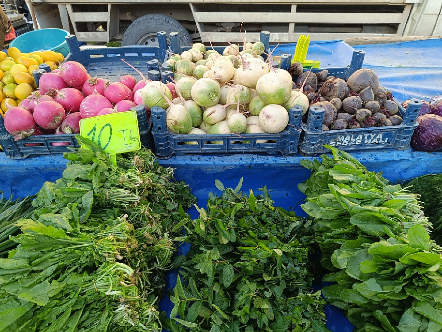 Malatya'da soğuk hava pazar fiyatını uçurdu: Domates, salatalık 50 lira…