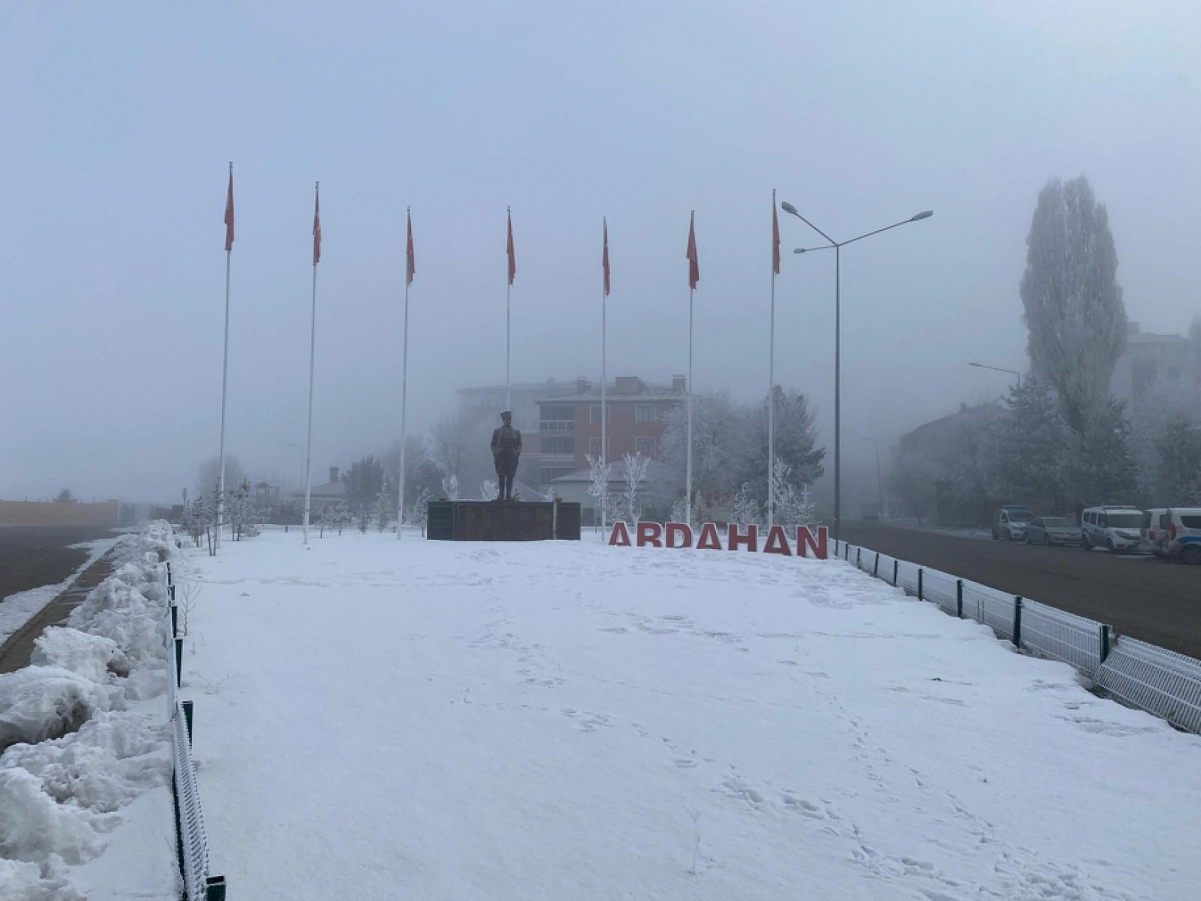 Ardahan'da kart postallık görüntüler..!