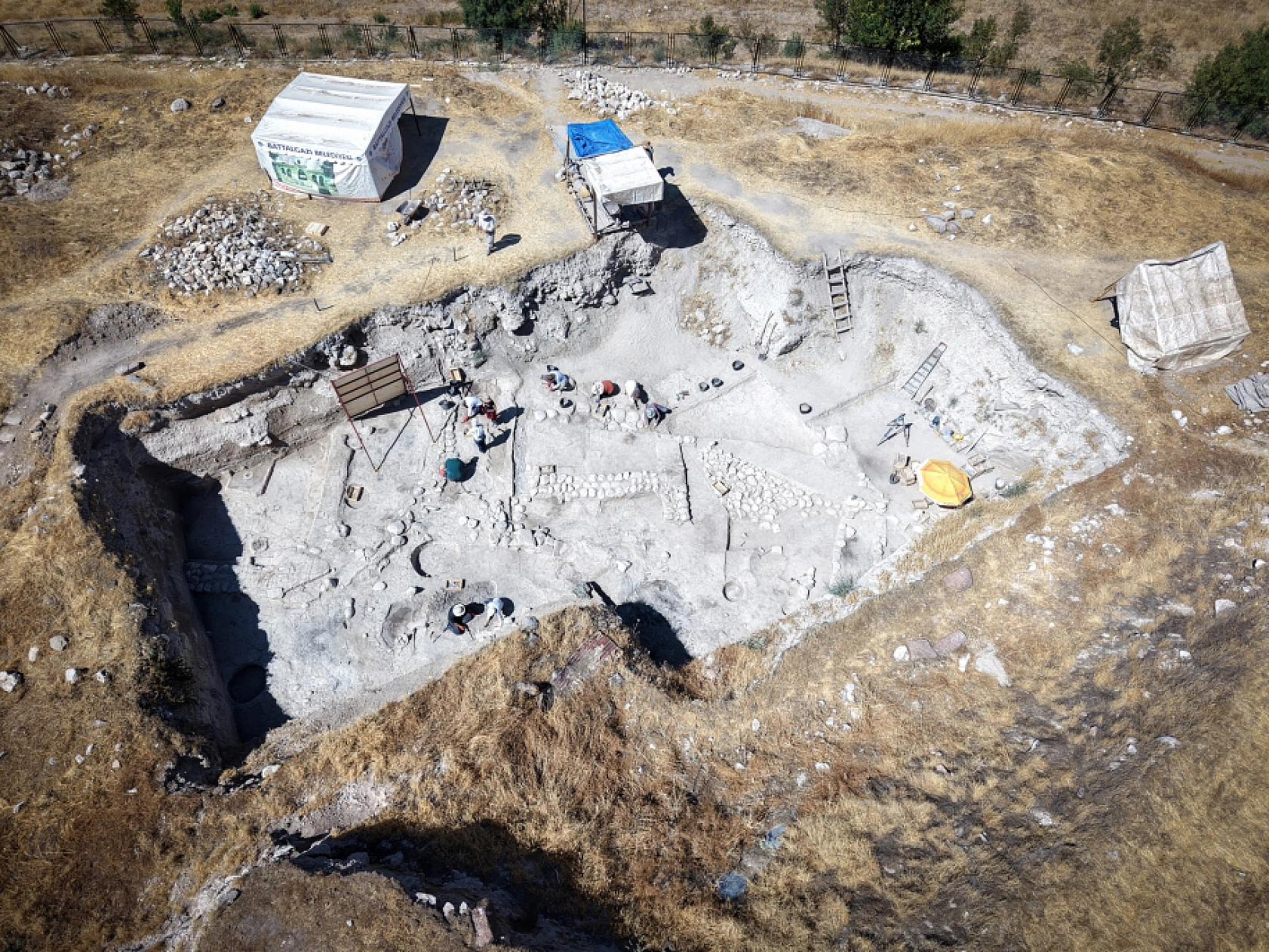 Malatya'da Arslantepe Höyüğü'nün tarihi 8 bin yıl öncesine uzandı!