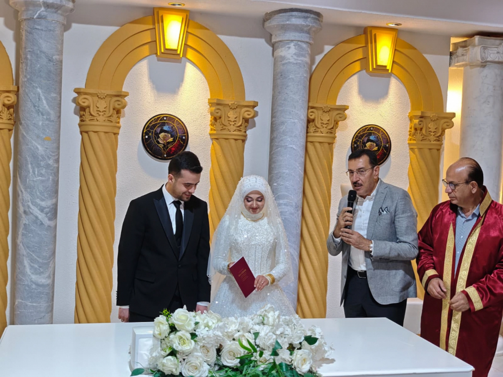 Keskin ve Ekici ailelerinin mutlu günü