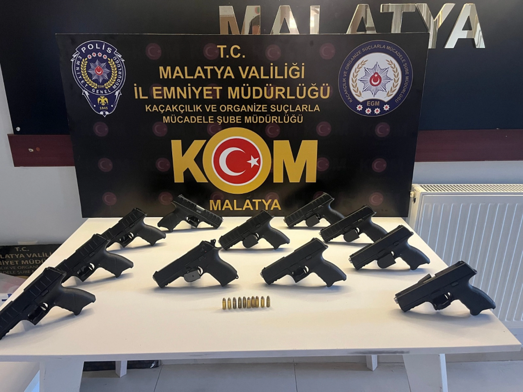Malatya Valiliği 10 Aylık Bilançoyu Açıkladı: 4 Bin Gözaltı!