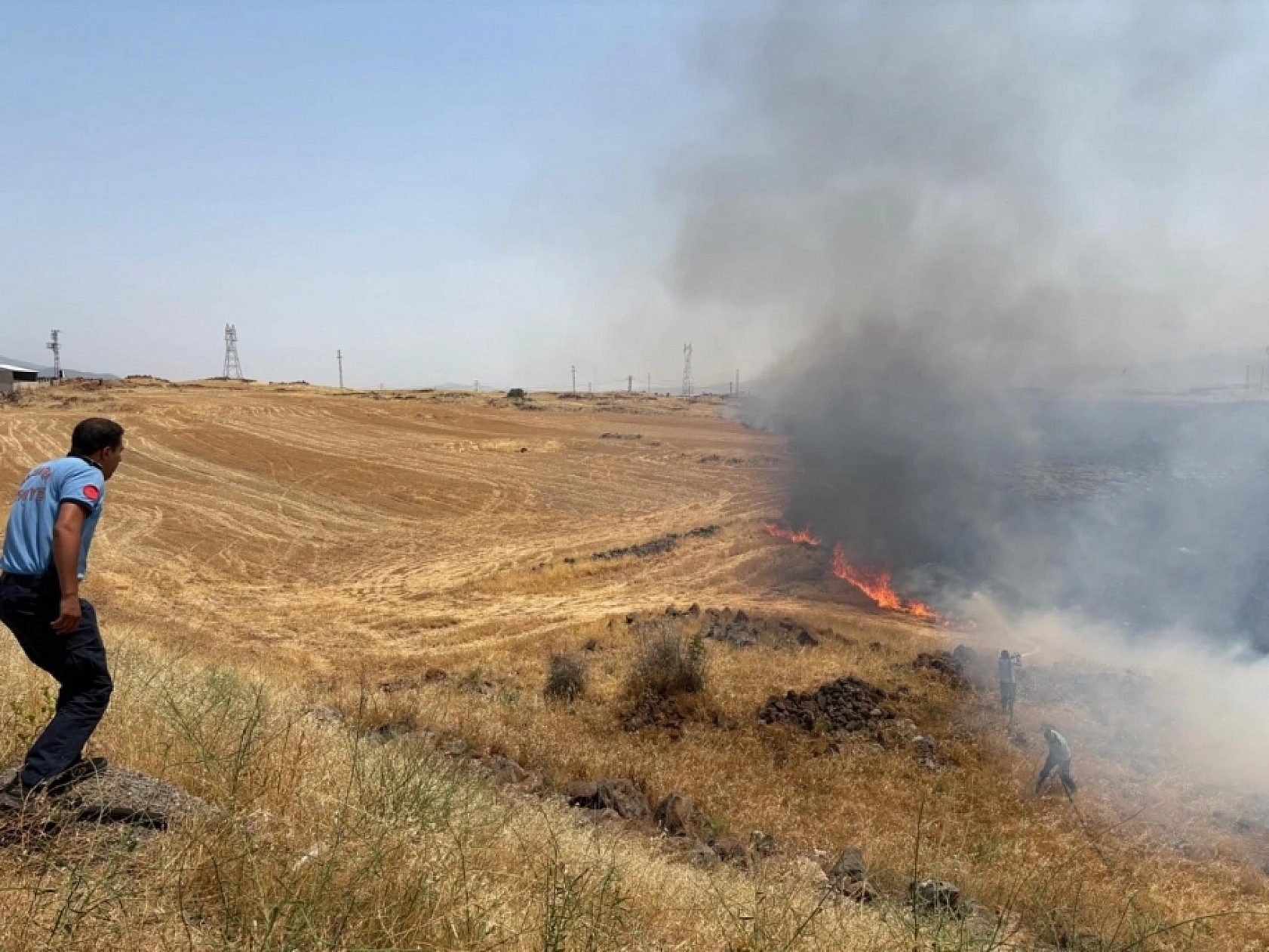 Malatya Valiliği'nden anız uyarısı: Yangın riski artıyor...