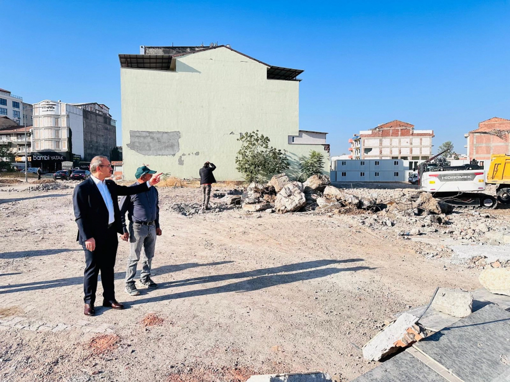 Niyazi Mısri Rezerv Alanında Temel Kazıları Başladı: 497 konut, 330 büro ve 350 İnşa Edilecek!