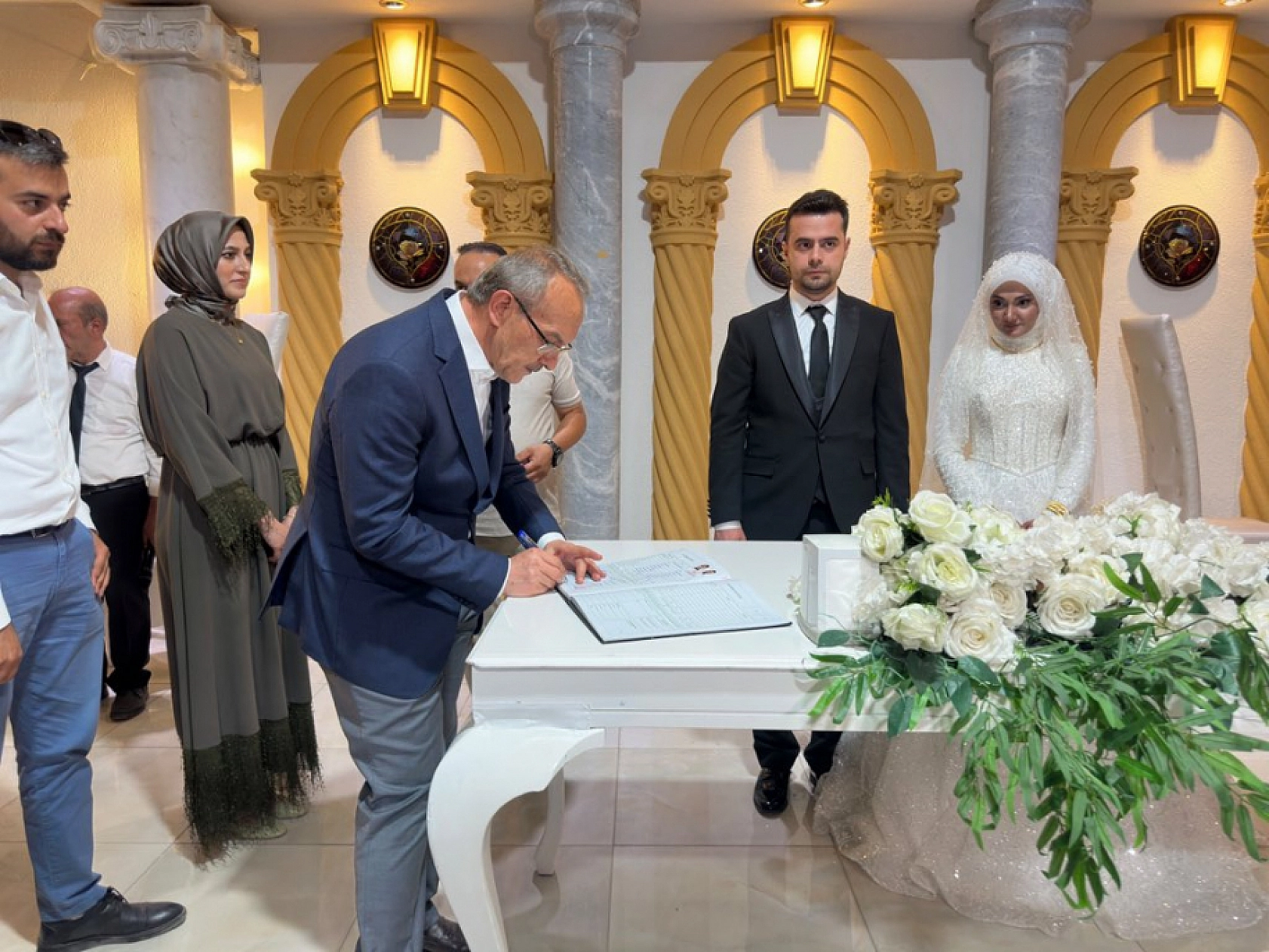 Keskin ve Ekici ailelerinin mutlu günü