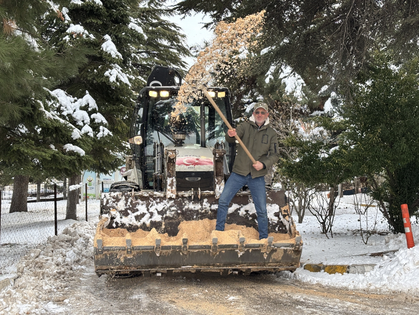 Arapgir'de Karla Mücadele Devam Ediyor!