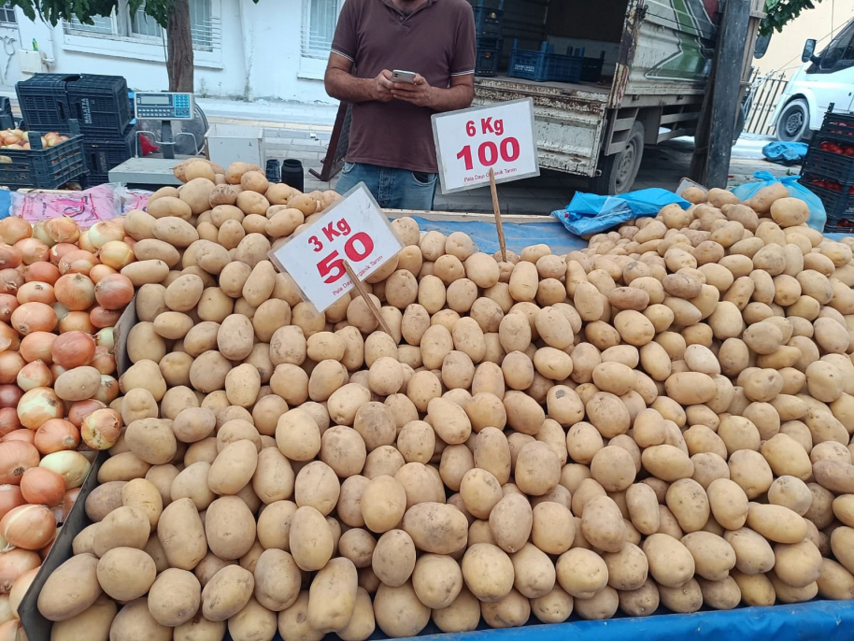 Malatya'da sebze ucuzladı, alışveriş torbaları doldu!