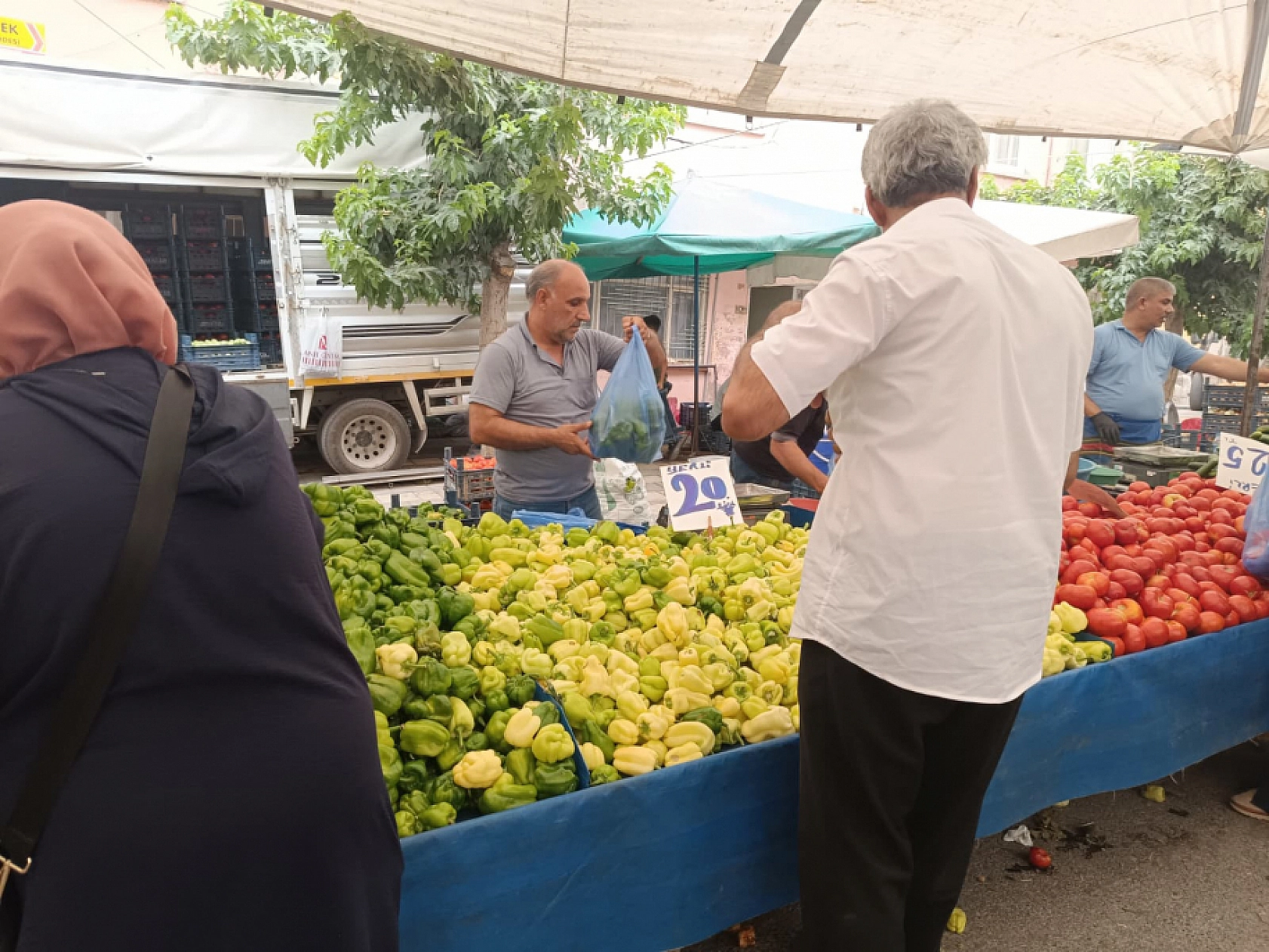 Malatya'da sebze ucuzladı, alışveriş torbaları doldu!