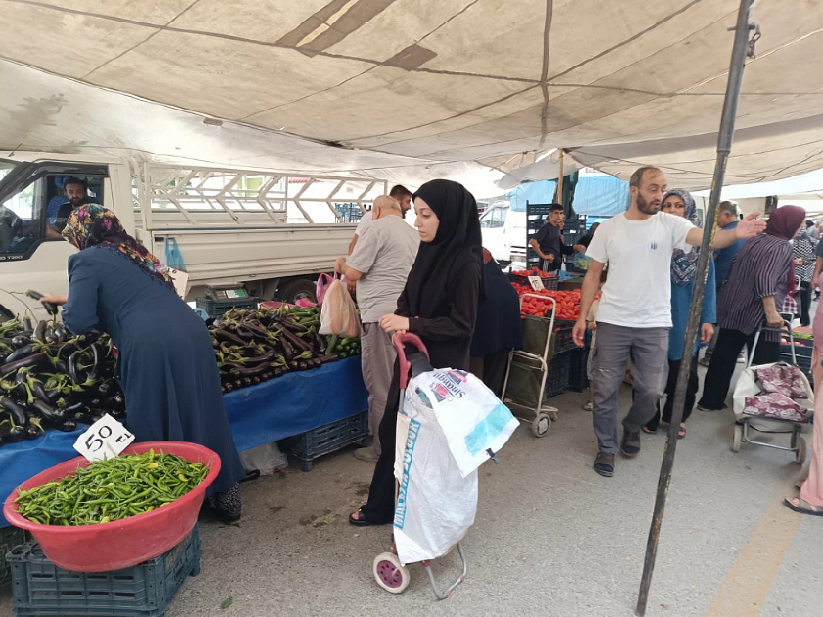 Malatya'da sebze ucuzladı, alışveriş torbaları doldu!