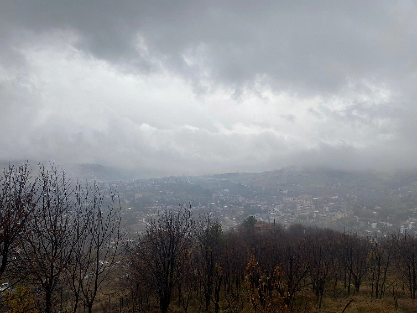 Hekimhan'da Kar, Yeşilyurt'ta Sis: Malatya'da Kartpostallık Manzaralar..