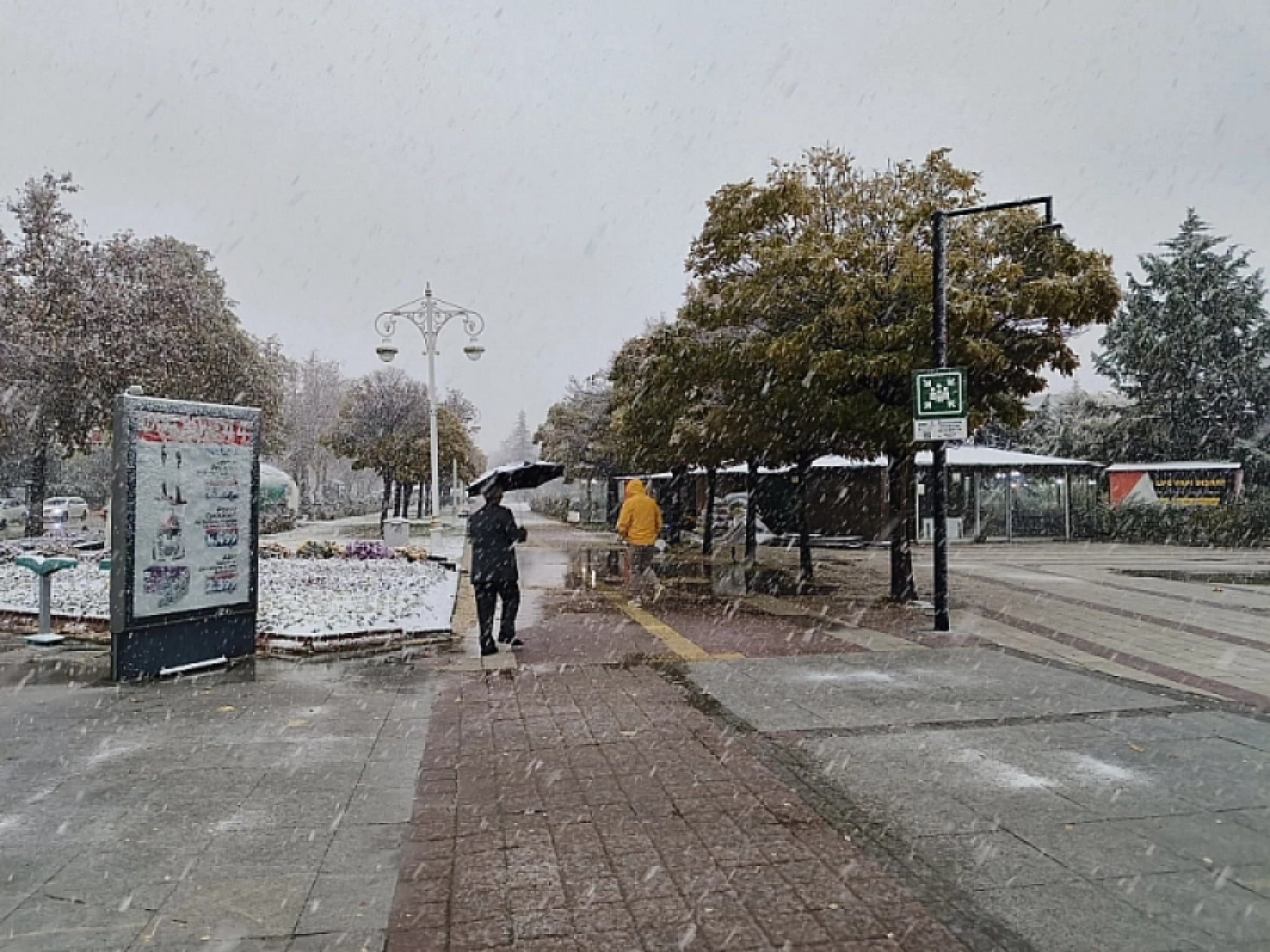 Malatya'ya Karla Gelen Soğuk! İşte Hava Durumu Tahmini....