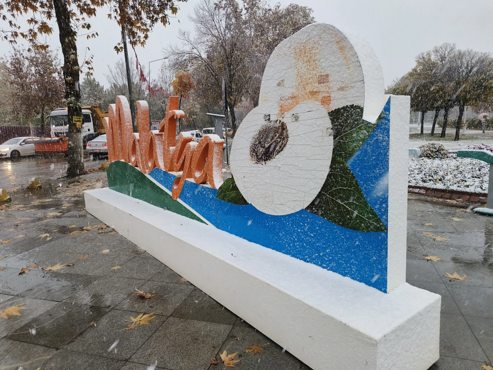 Malatya'da Kar Yağışı Başladı