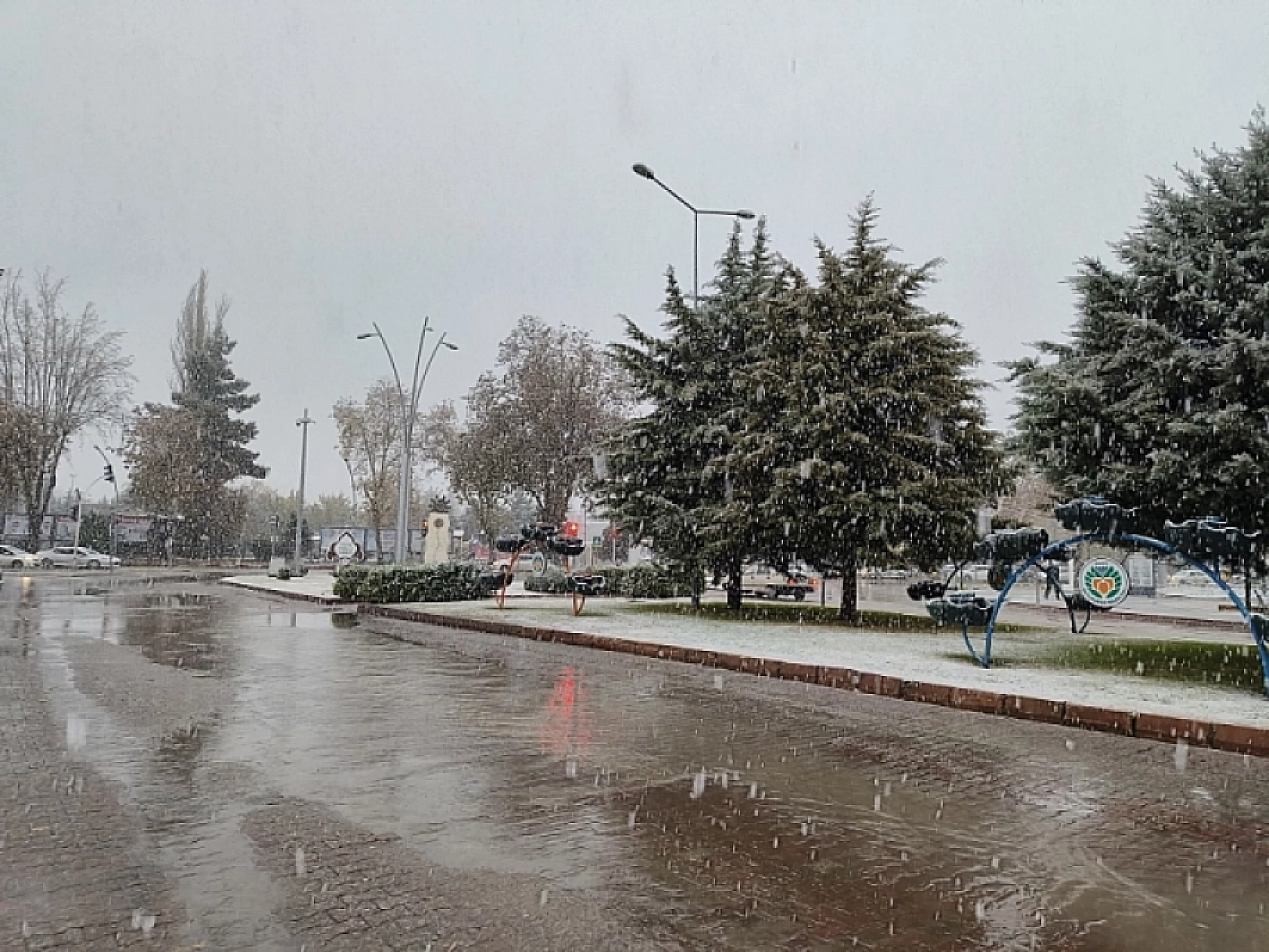 Malatya'ya Karla Gelen Soğuk! İşte Hava Durumu Tahmini....