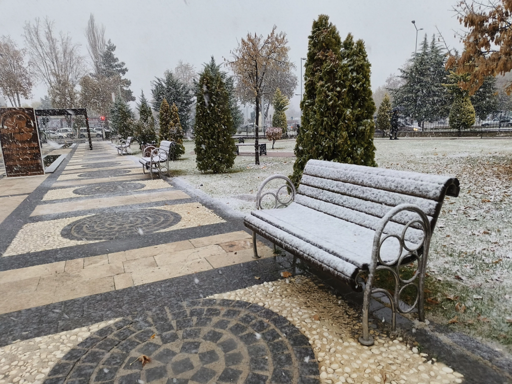 Malatya'da Kar Yağışı Başladı