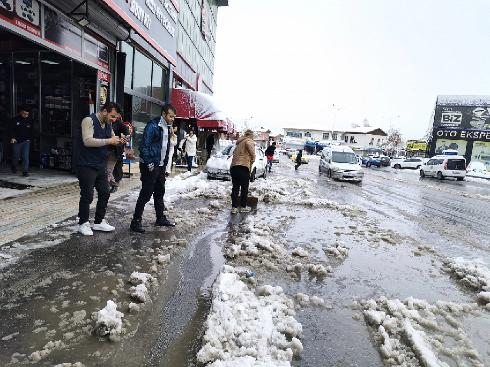 Malatya'da Esnaflar Mücadele Ediyor...