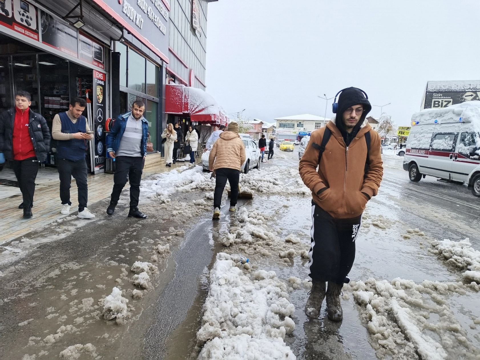 Malatya'da Esnaflar Mücadele Ediyor...