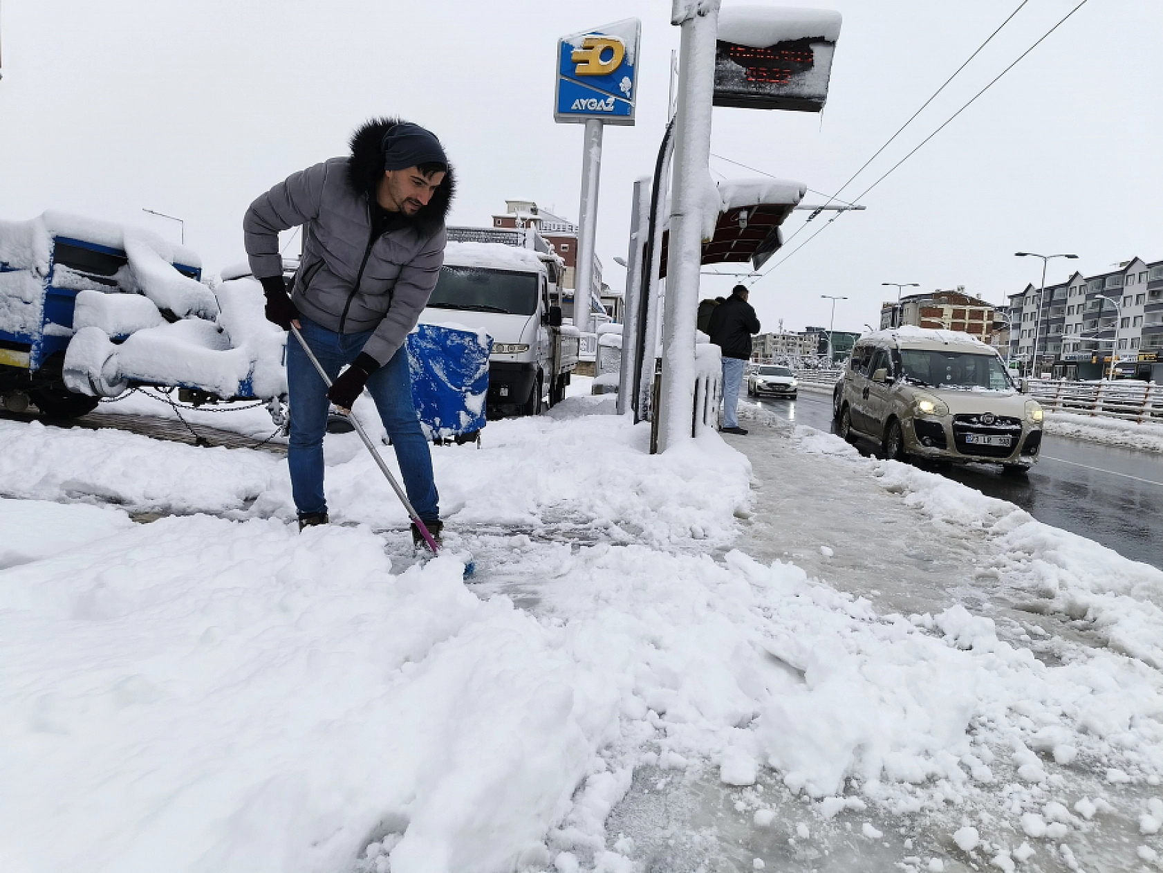 Malatya'da Esnaflar Mücadele Ediyor...