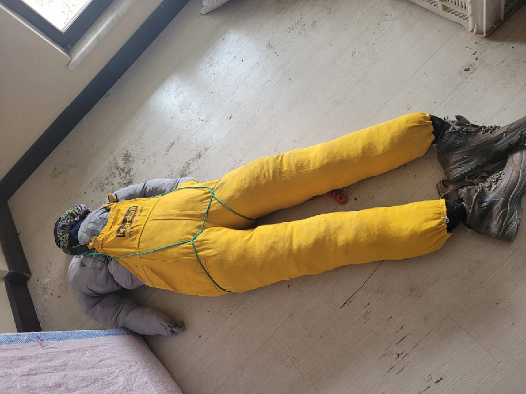 Malatya'da tartışmalı yıkım, ilginç protesto | Cesedimi toplasınlar….!